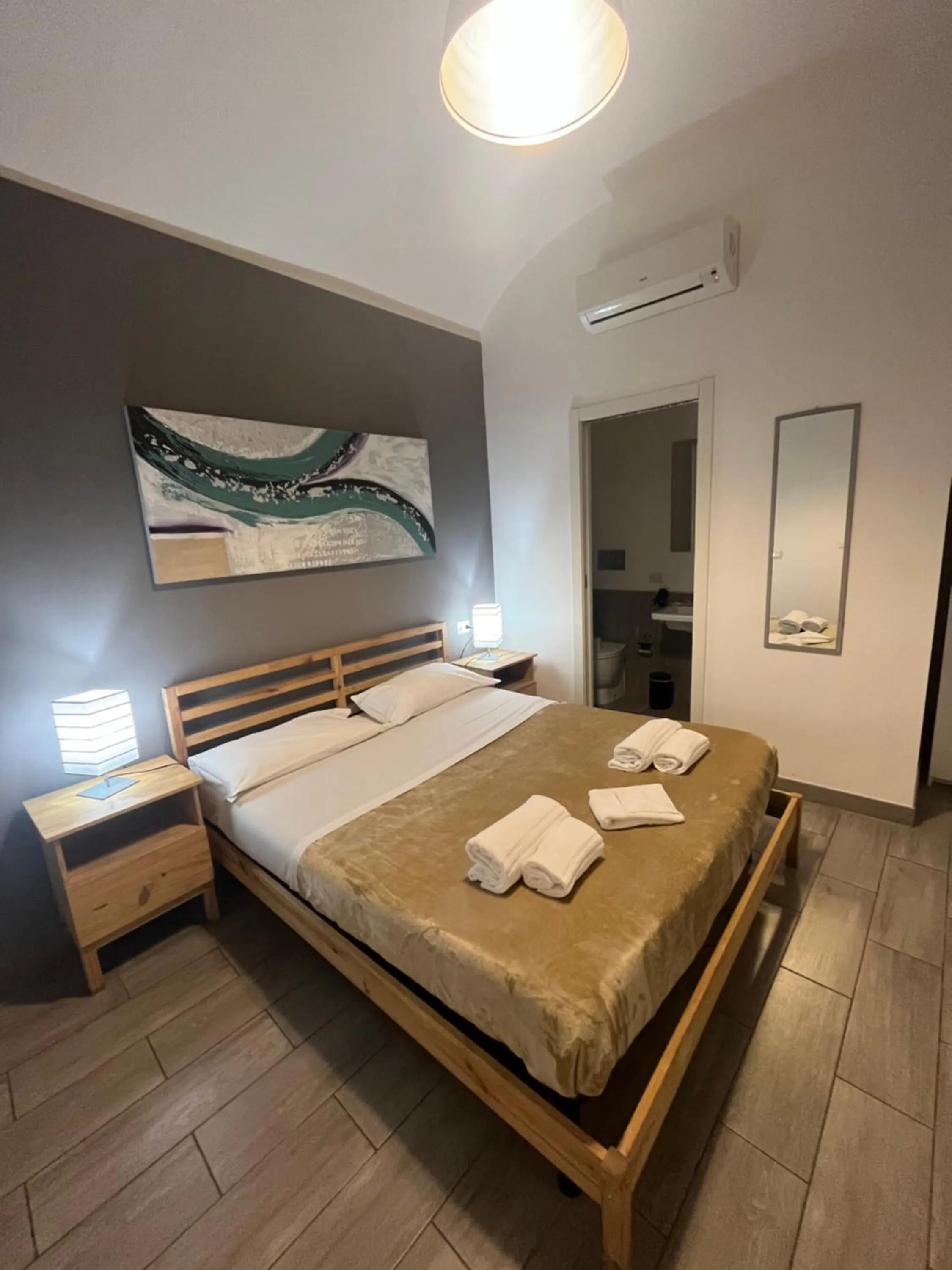 Bed in Etruska Porta Pia Guesthouse