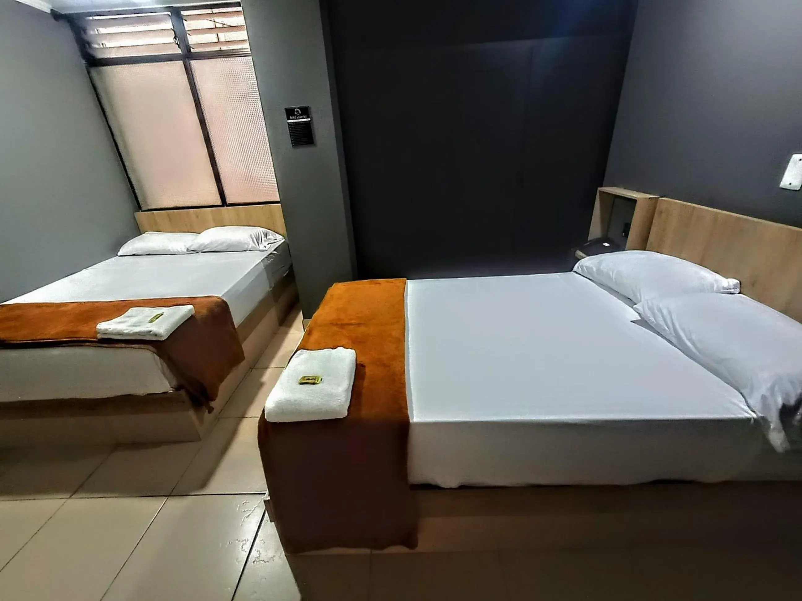 Bed in Hotel Ruiseñor Itagui Bed in Hotel Ruiseñor Itagui