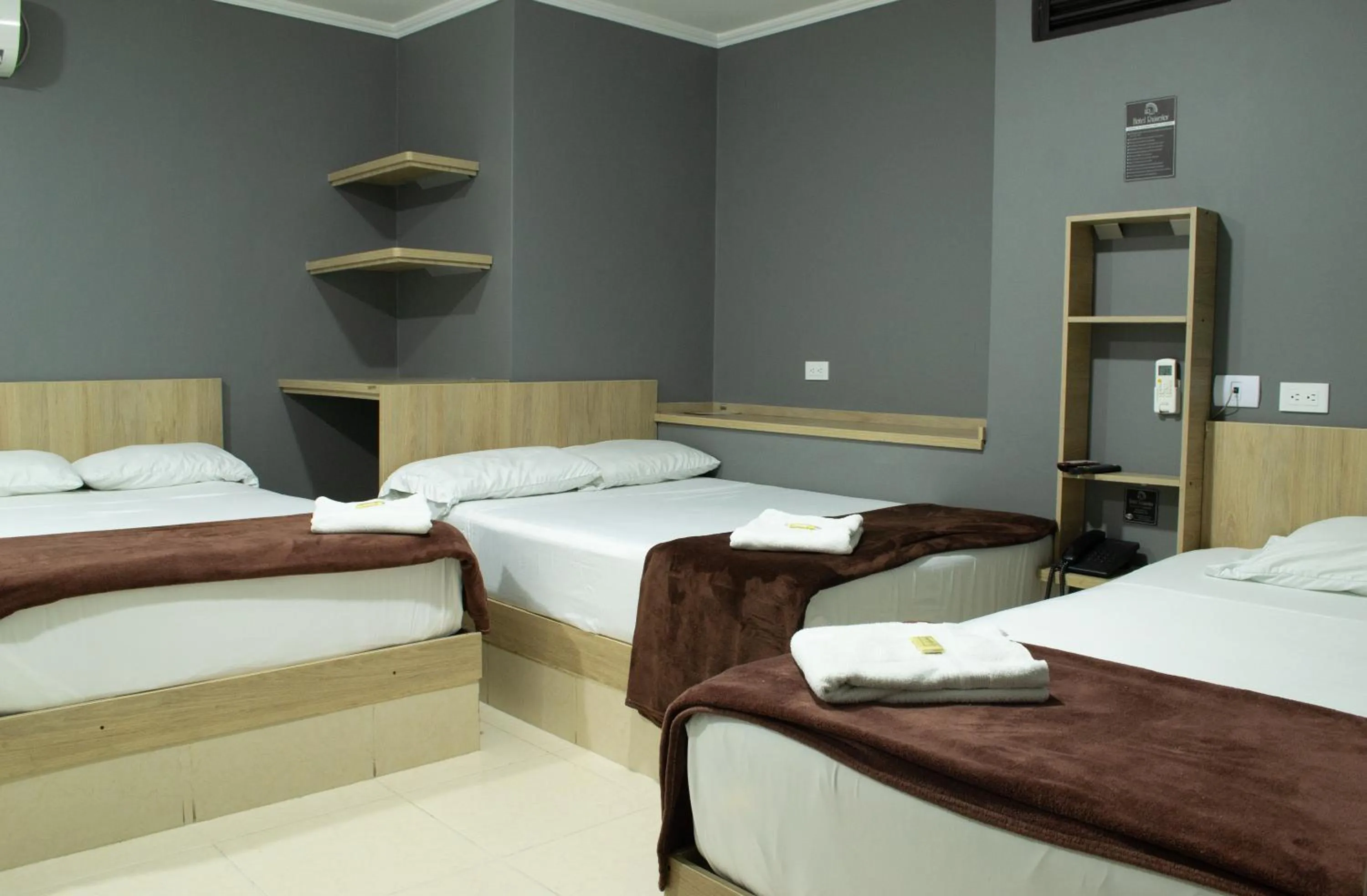 Bed in Hotel Ruiseñor Itagui