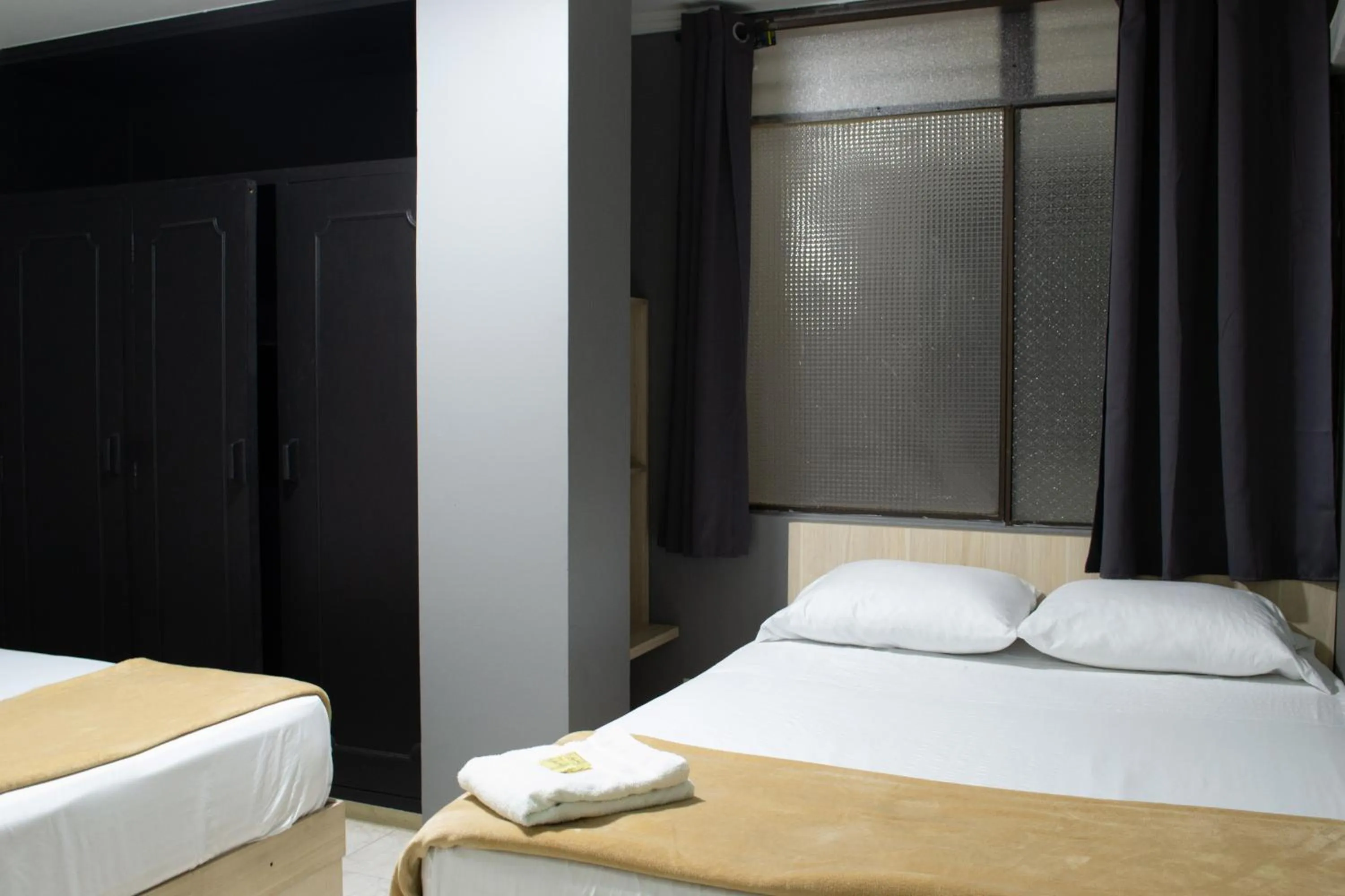 Bed in Hotel Ruiseñor Itagui