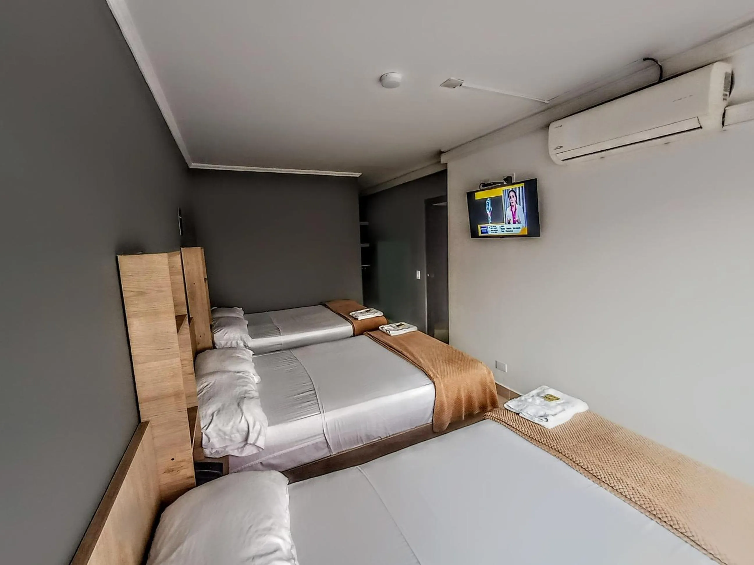 Bed in Hotel Ruiseñor Itagui