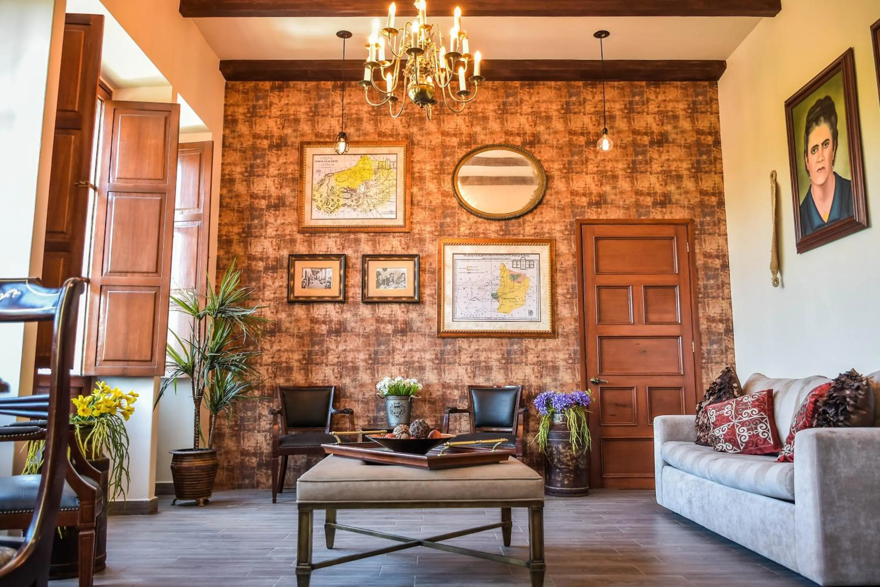 Photo of the whole room in Hotel Boutique Casa del Jardín Aguascalientes