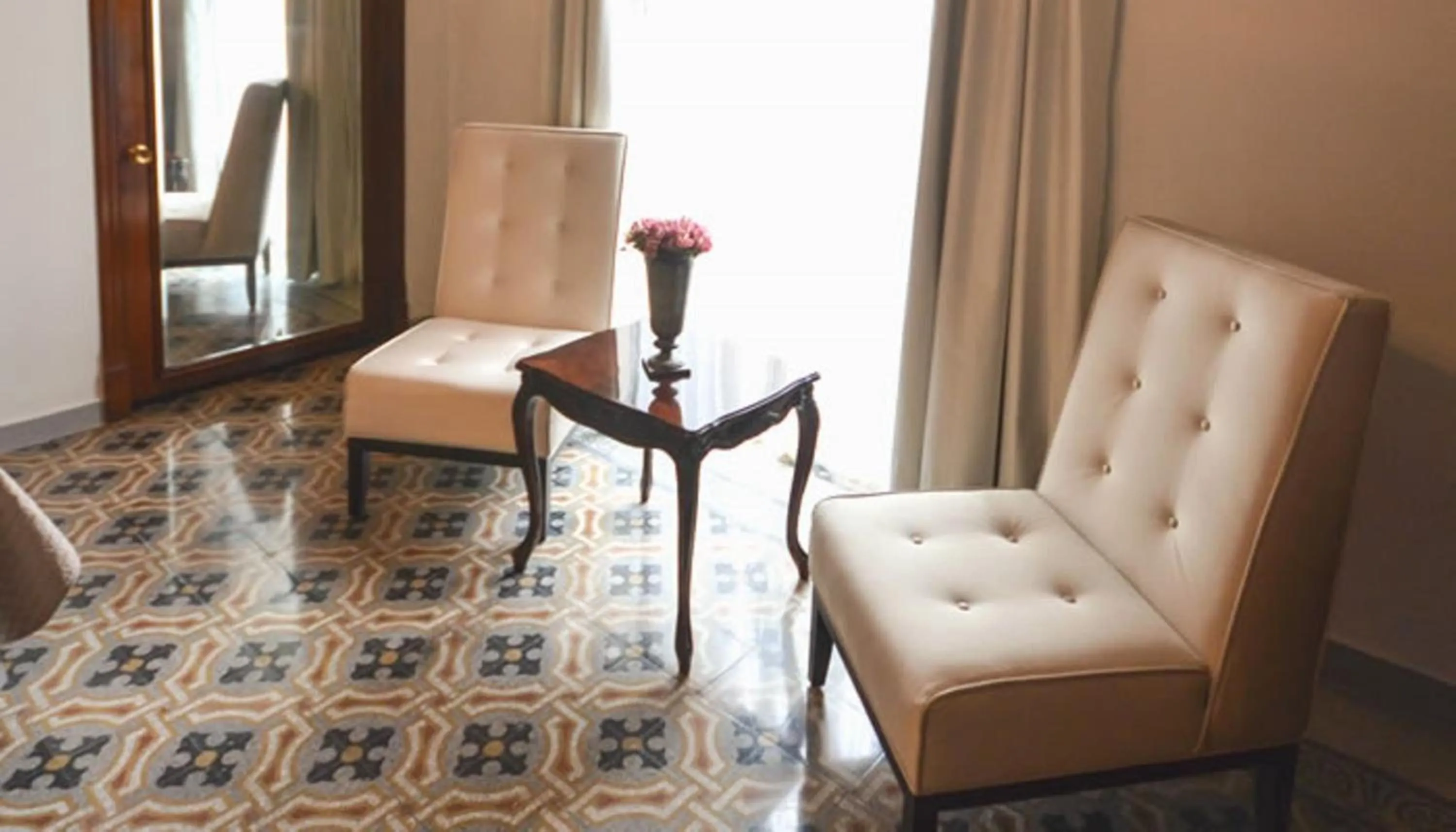 Decorative detail in Hotel Boutique Casa del Jardín Aguascalientes