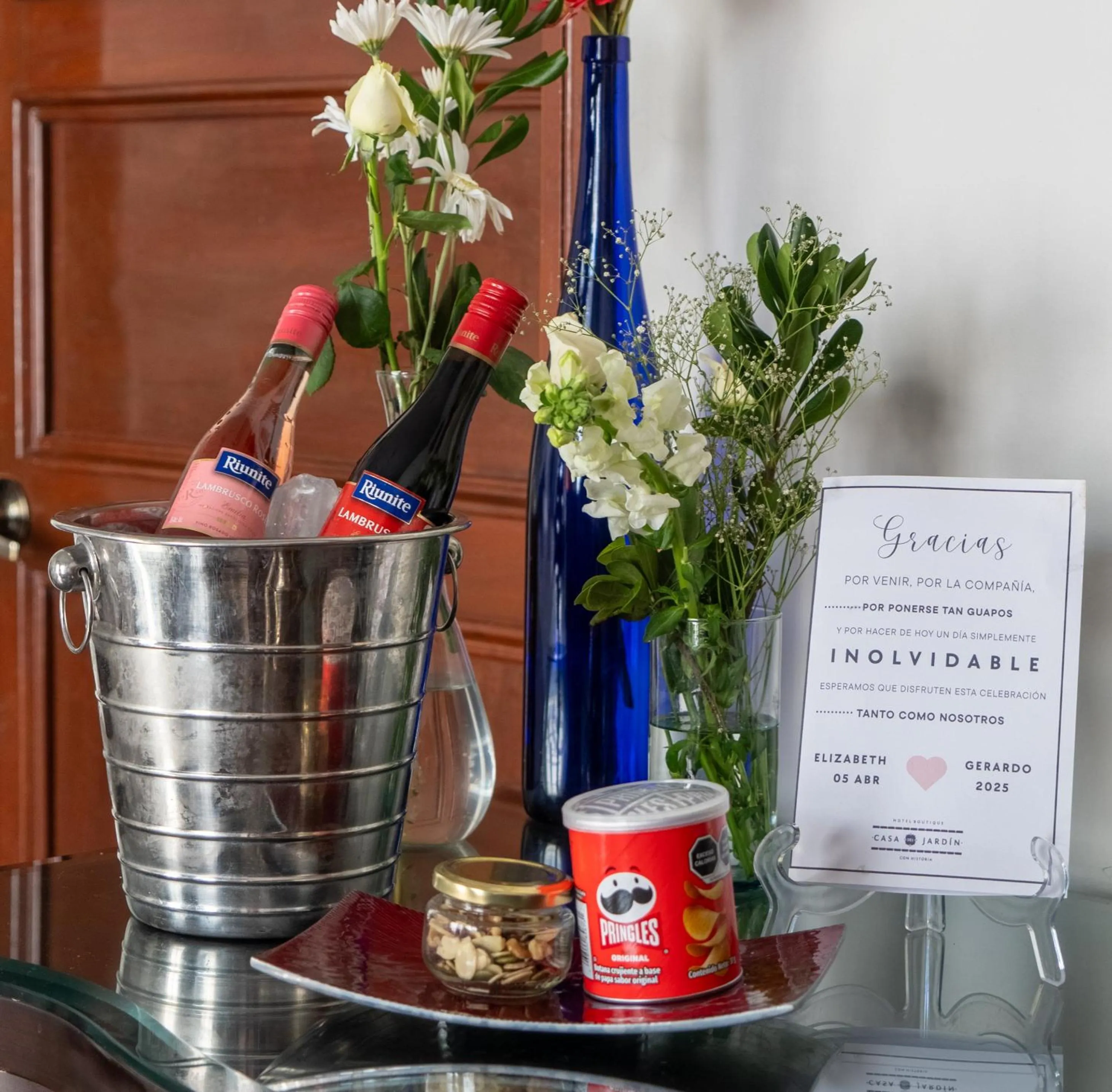 Food and drinks in Hotel Boutique Casa del Jardín Aguascalientes