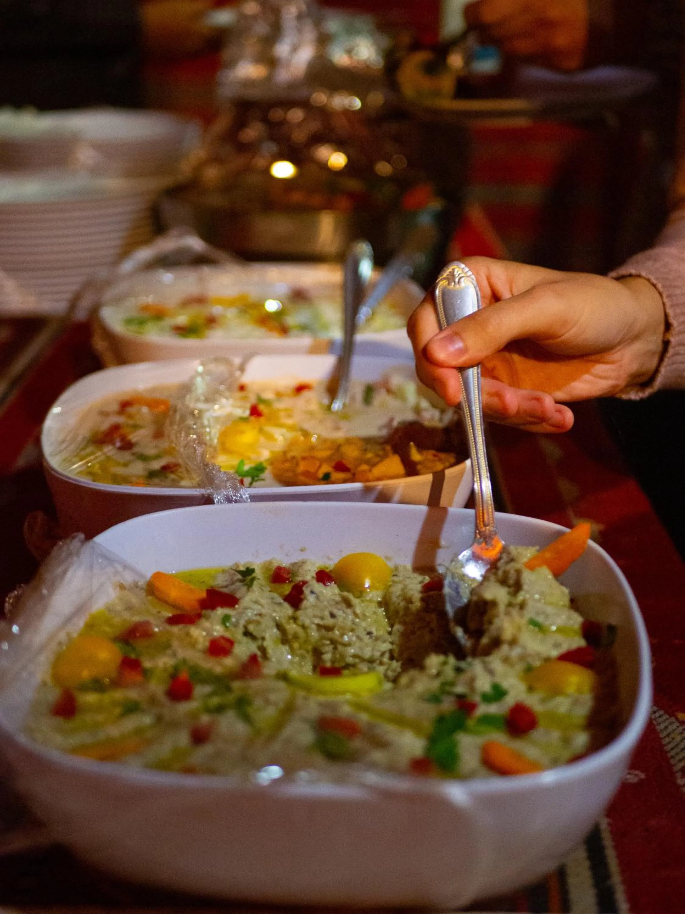 Food and drinks in Martian Desert Camp