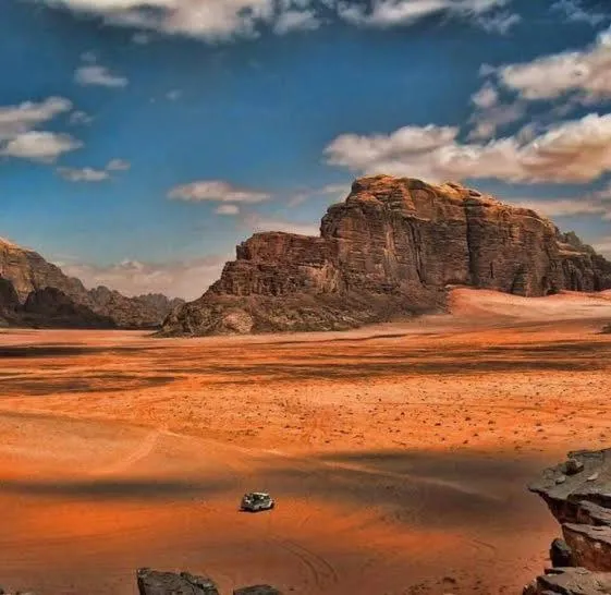 Martian Desert Camp