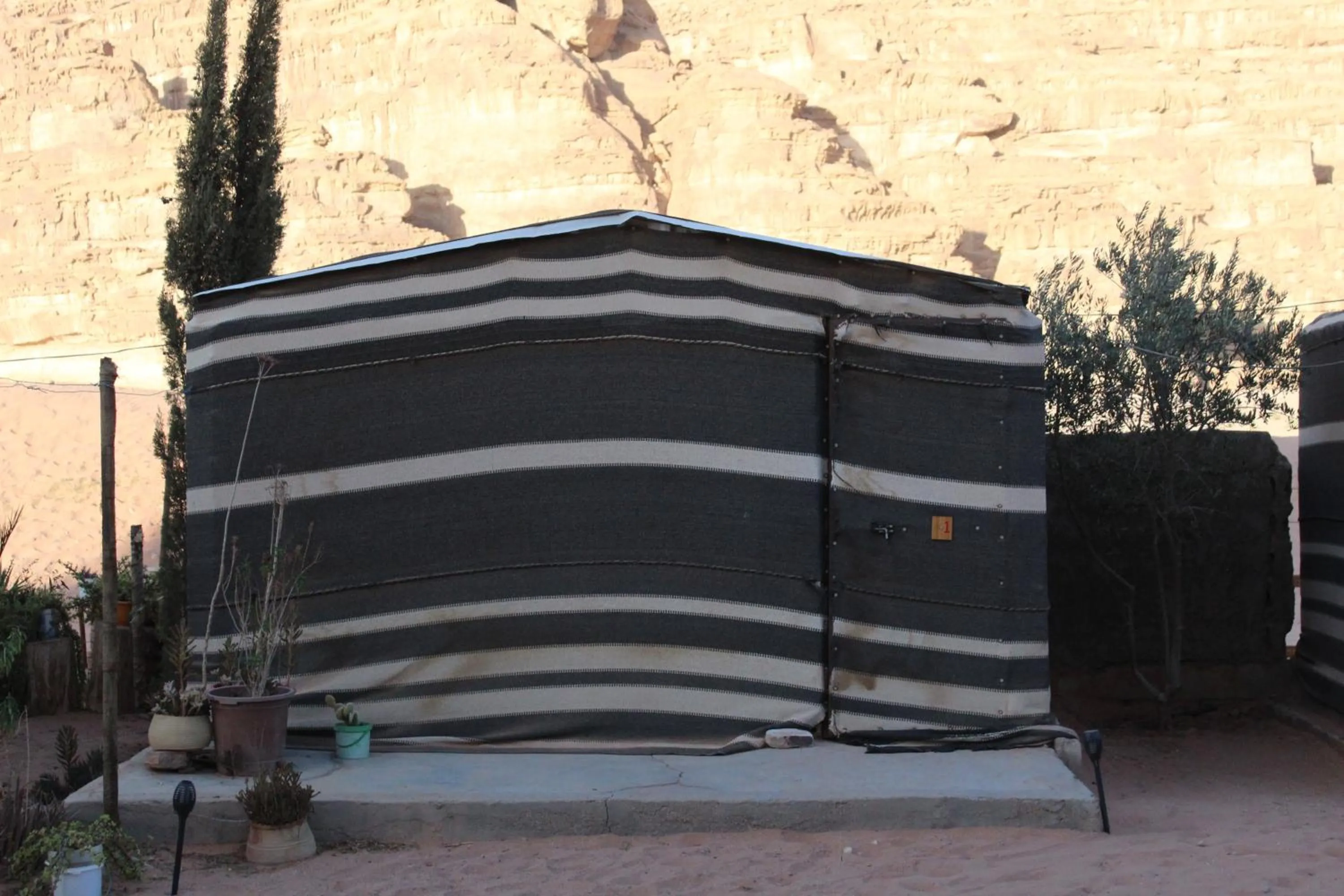 Day in Martian Desert Camp