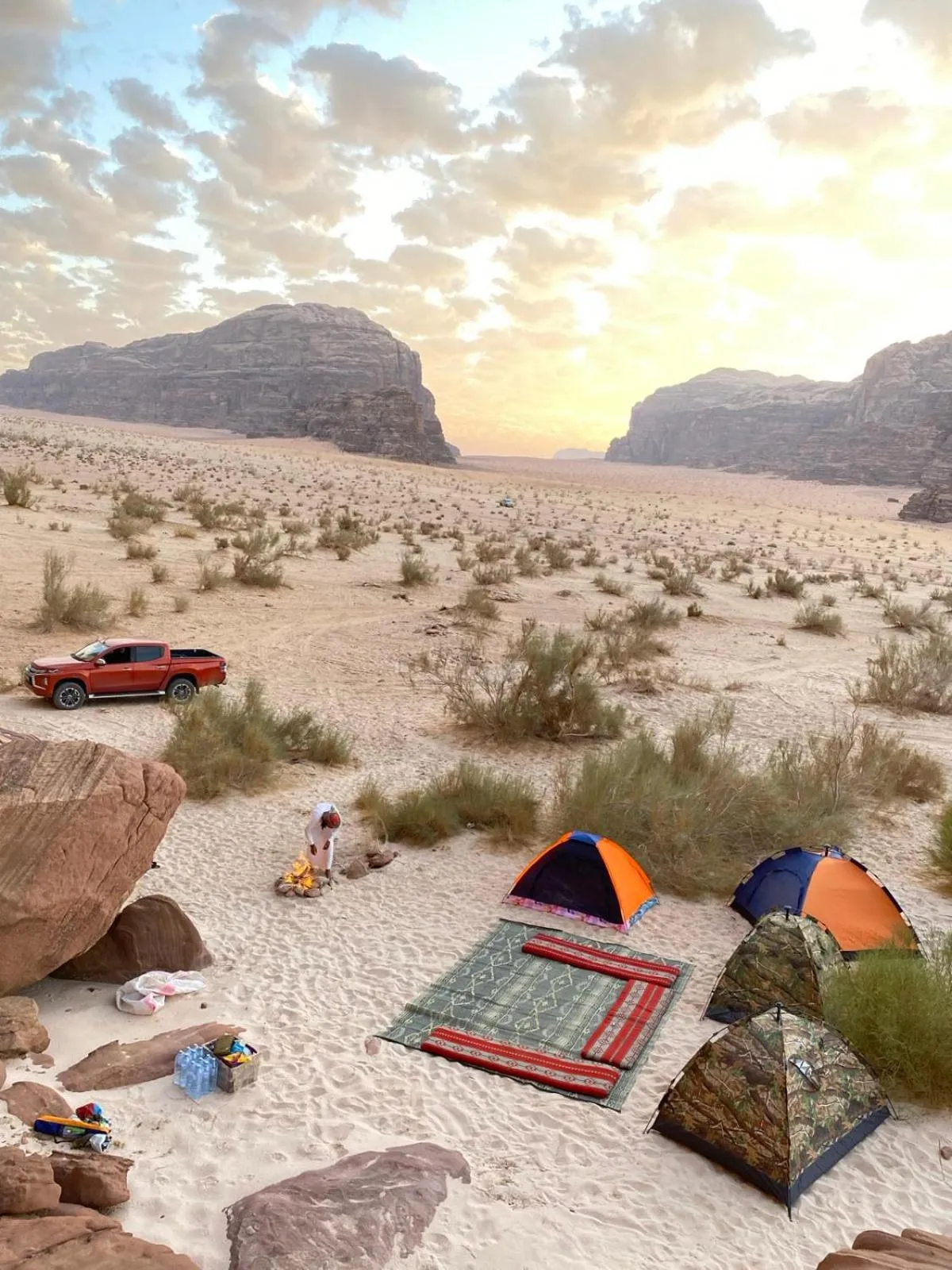 Martian Desert Camp