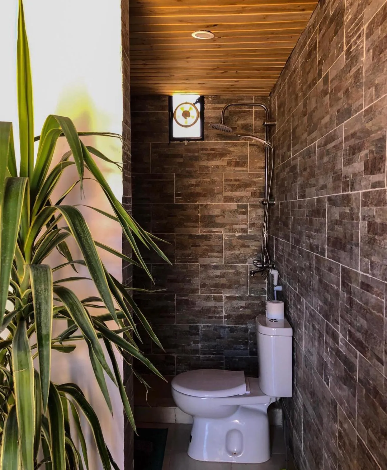 Toilet in Martian Desert Camp