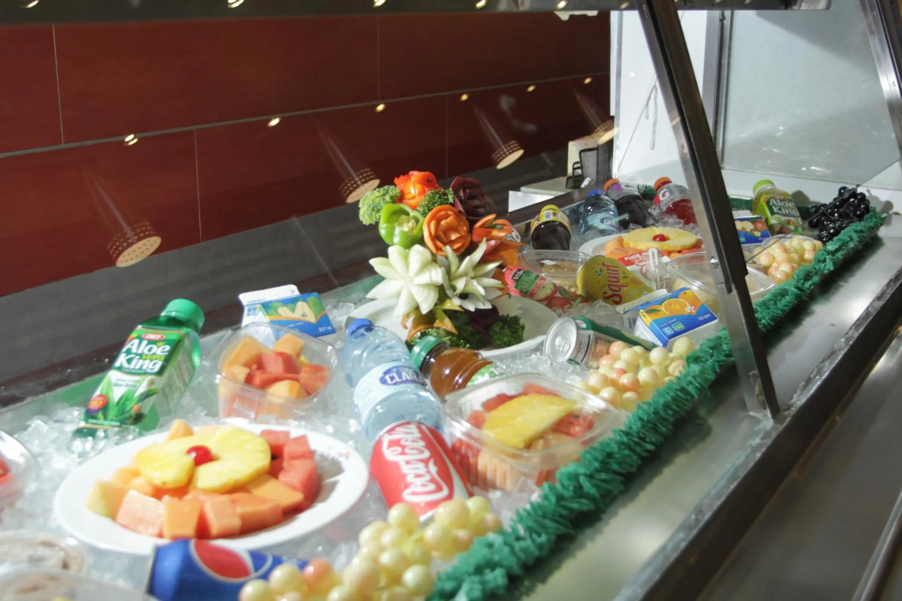 Buffet breakfast in Hotel Andros