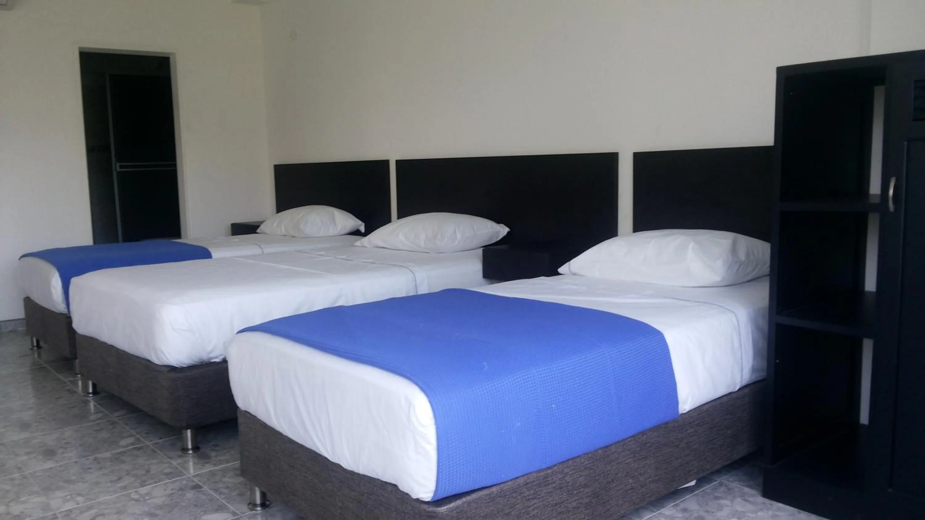 Decorative detail, Bed in Hotel Bucare