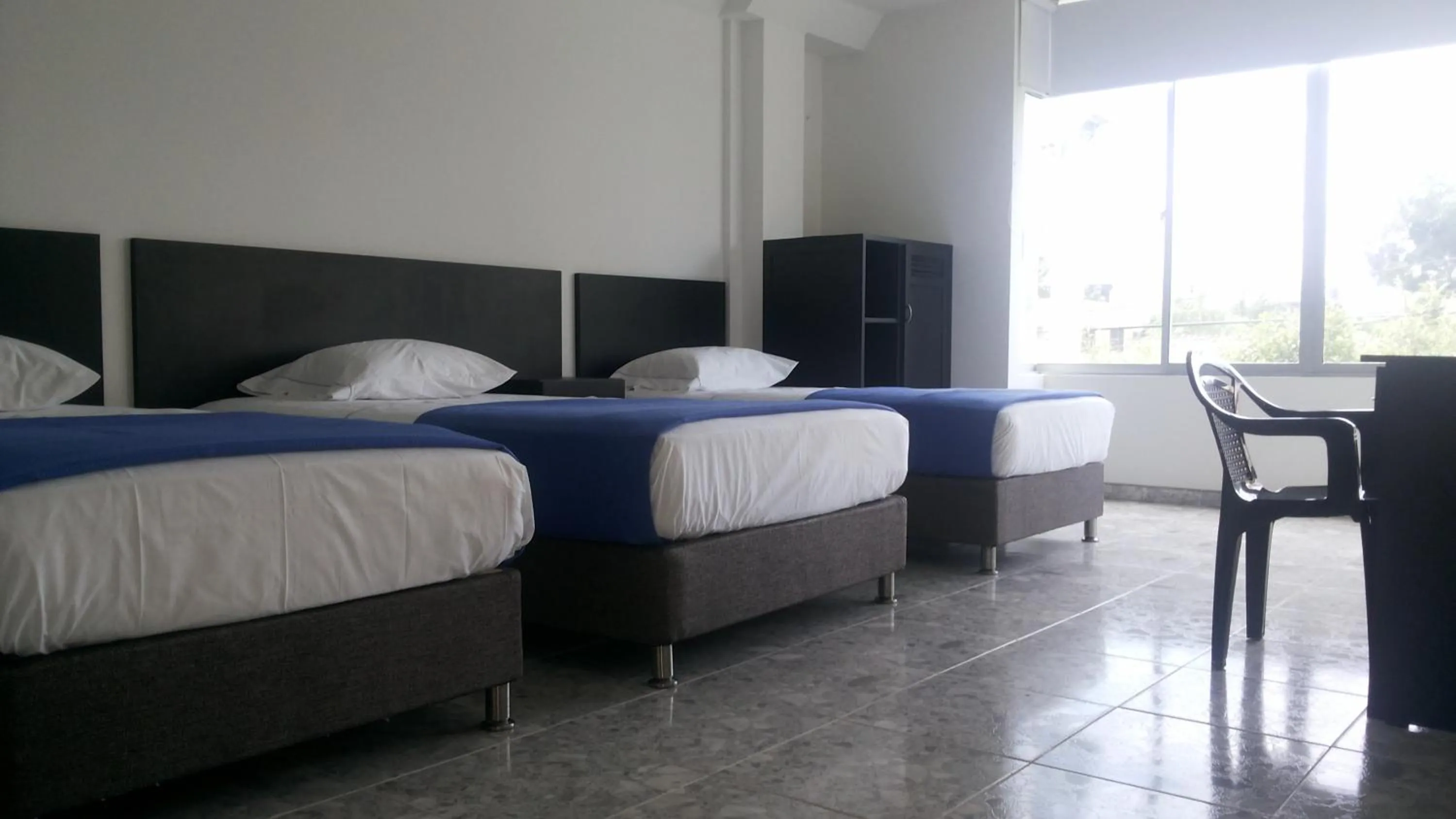 Decorative detail, Bed in Hotel Bucare