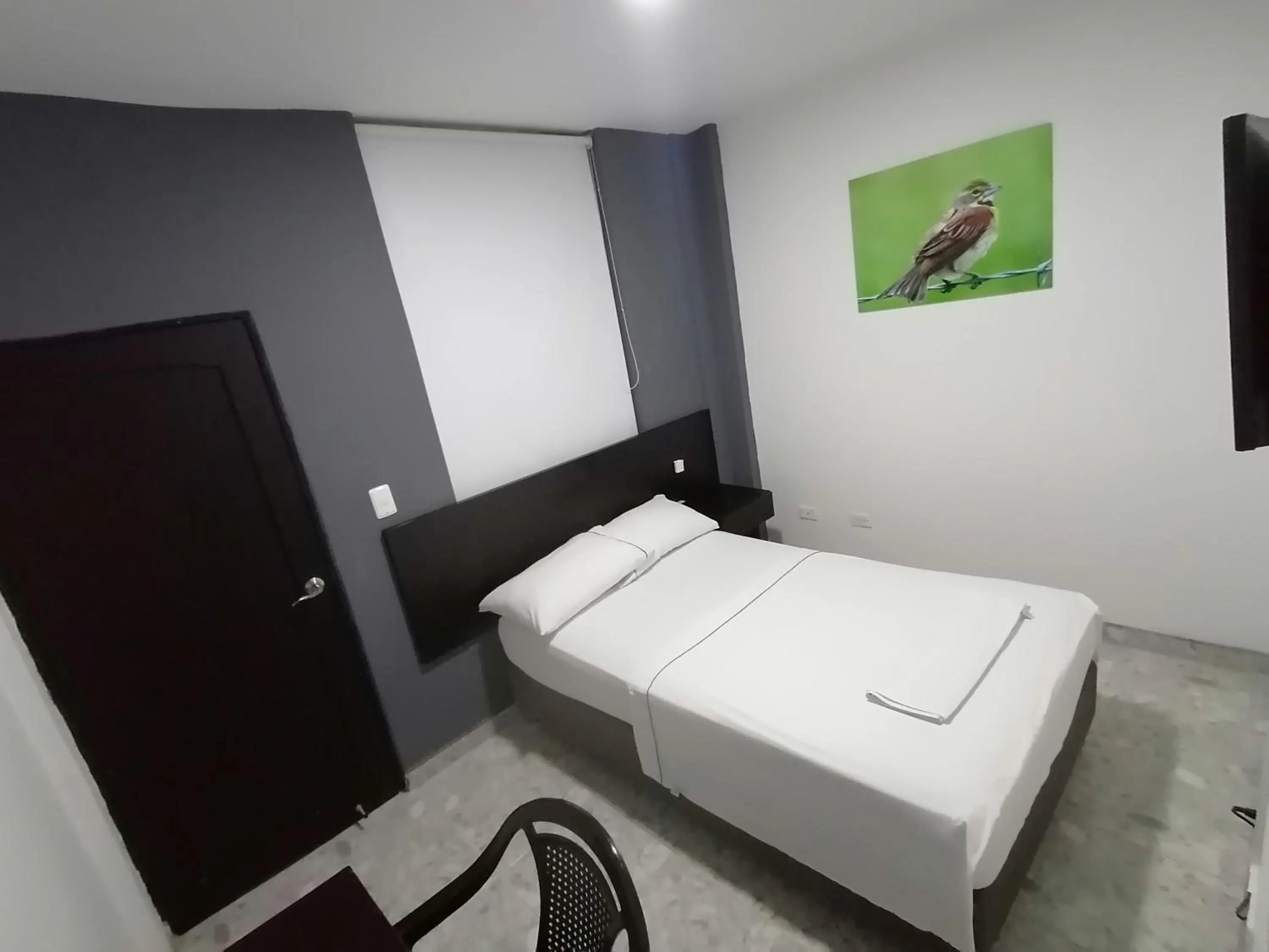 Bed in Hotel Bucare