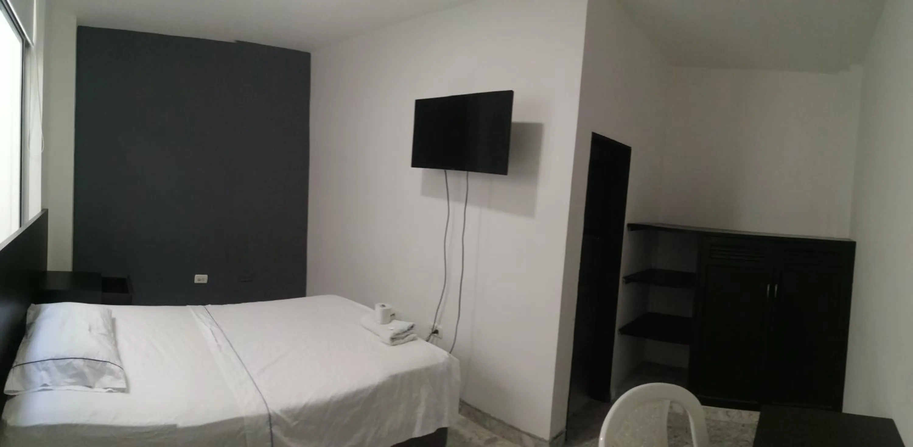 Bed in Hotel Bucare