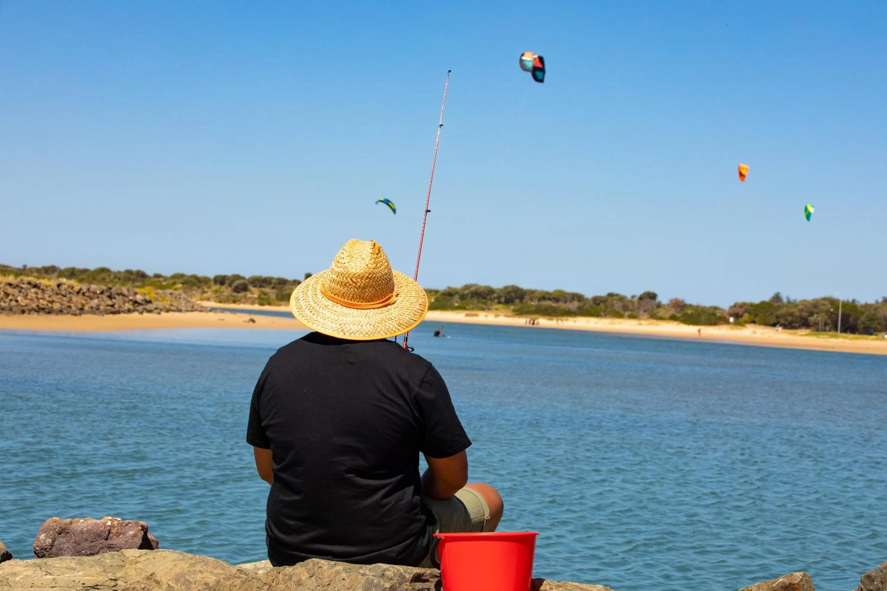 People in Windang Tourist Park