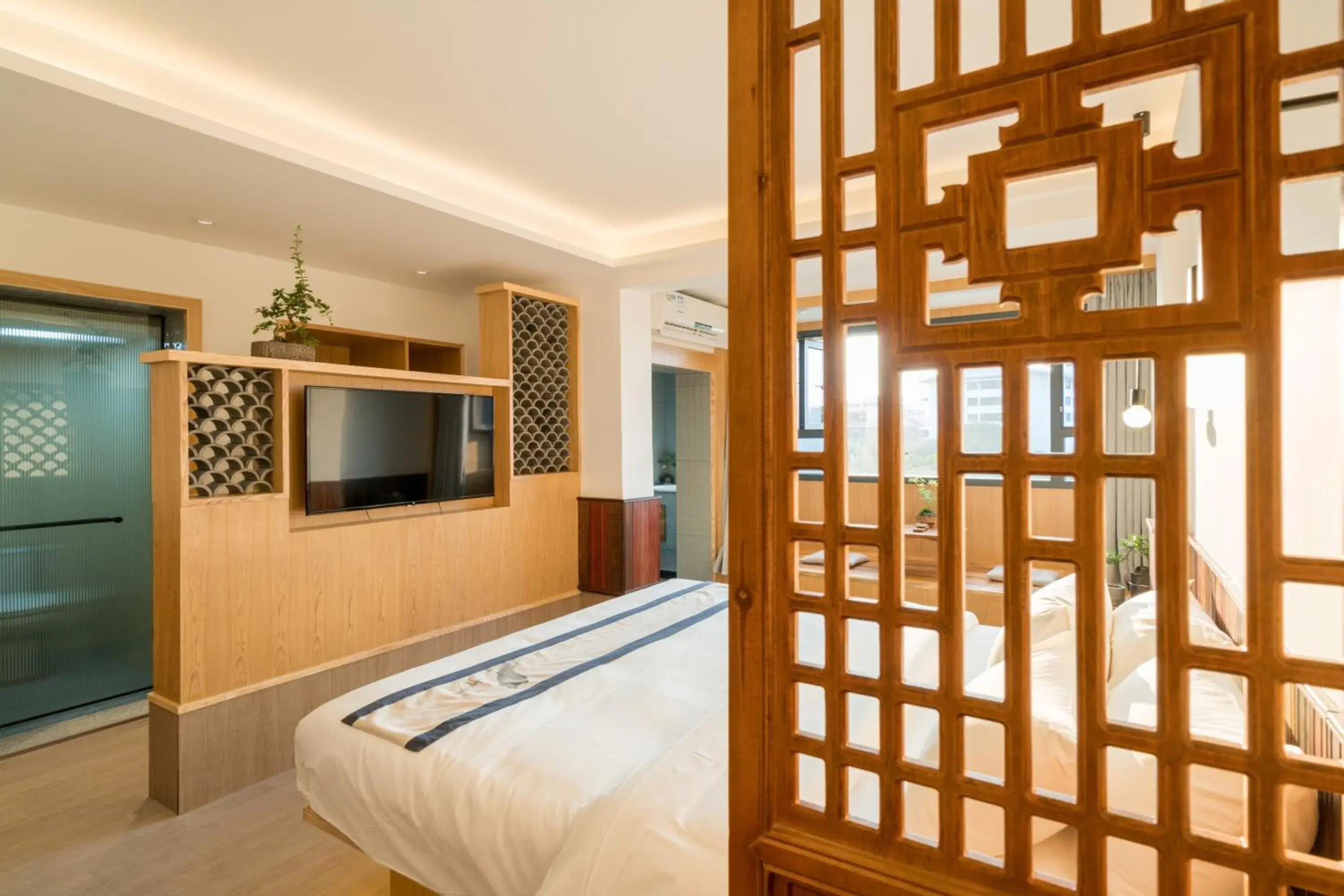 Deluxe Bathtub Room in Zen Tea House Seven Stars Park Deluxe Bathtub Room in Zen Tea House Seven Stars Park