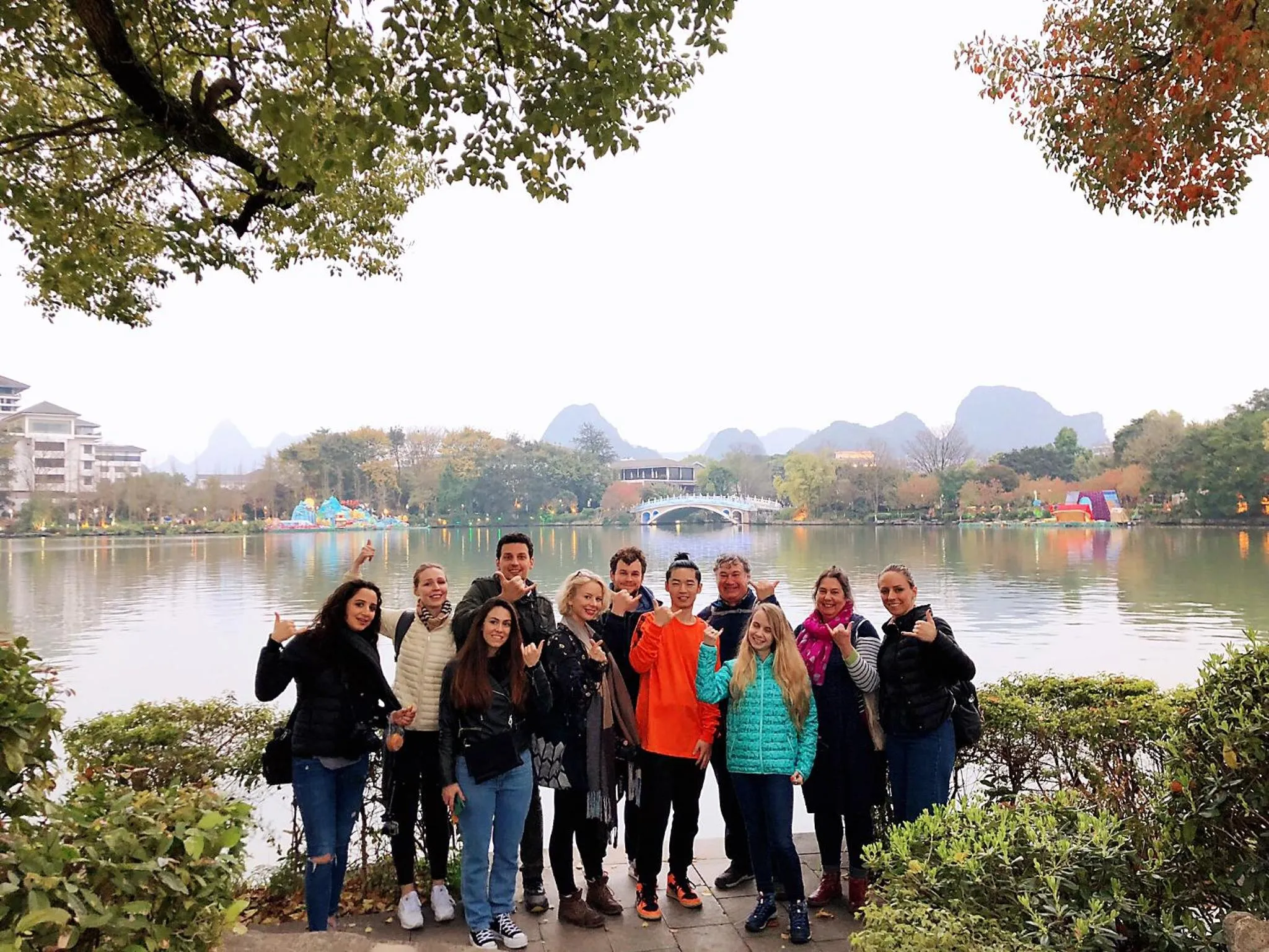 Nearby landmark in Zen Tea House Seven Stars Park