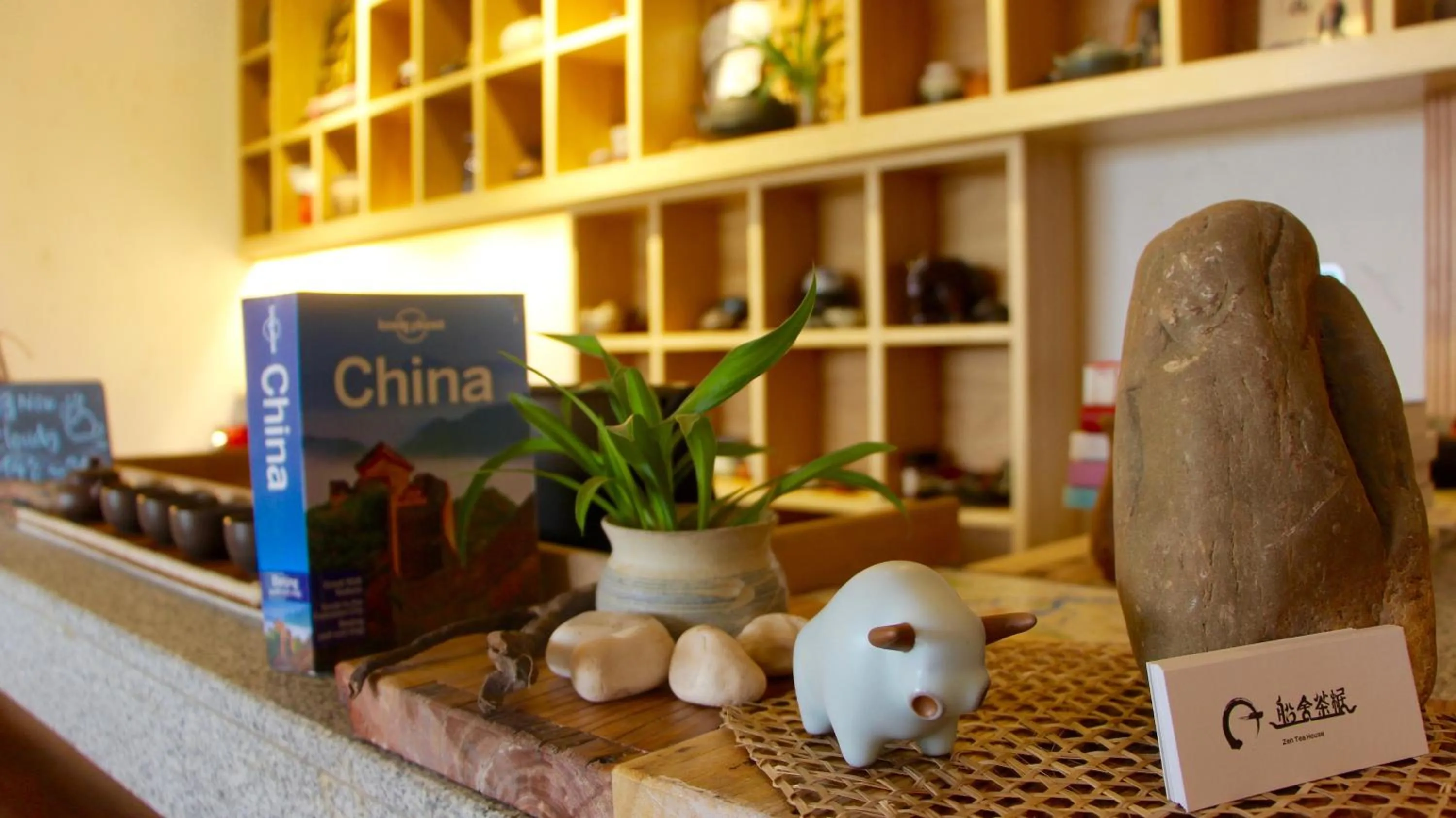 Lobby or reception in Zen Tea House Seven Stars Park