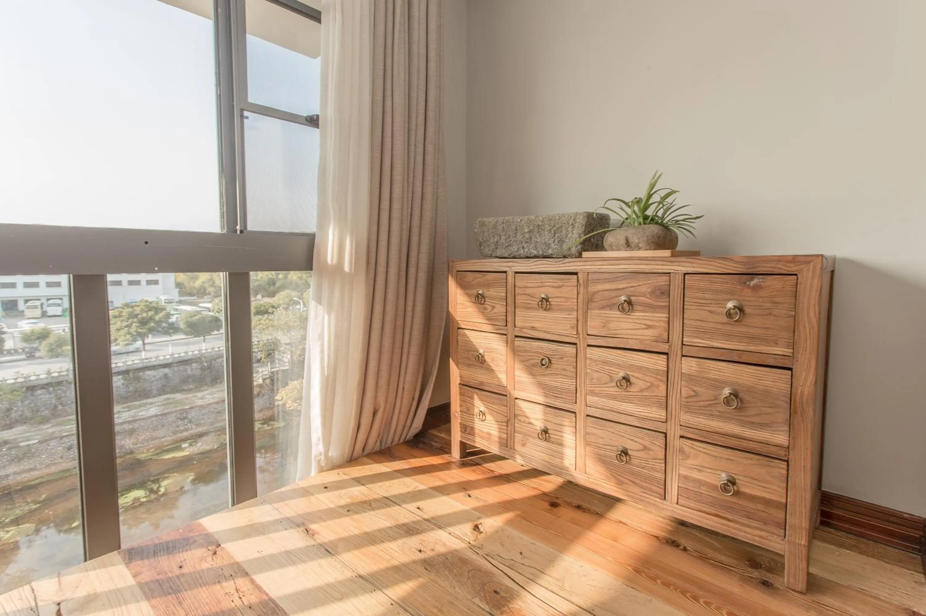 Decorative detail in Zen Tea House Seven Stars Park