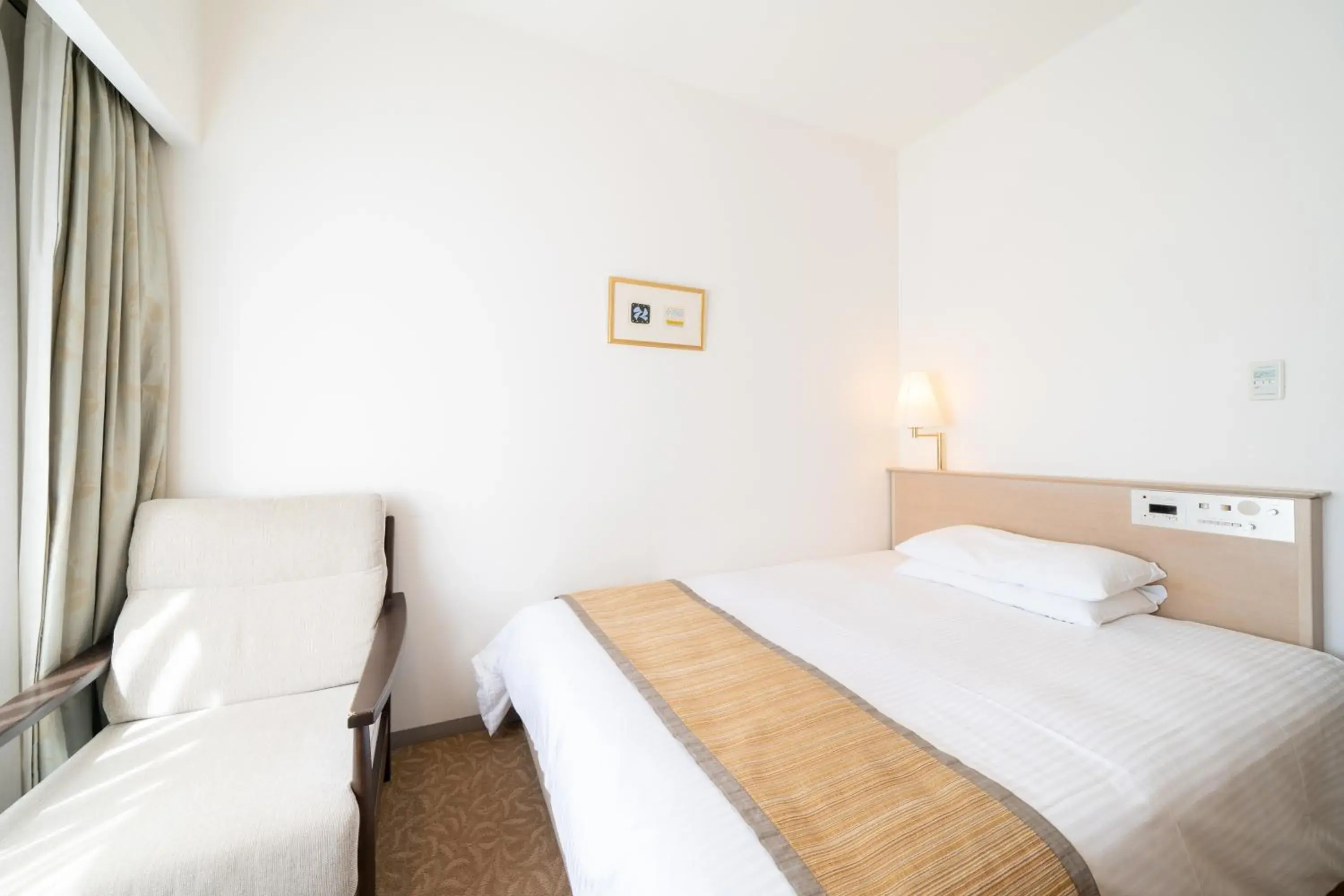 Bed in Hotel Terrace The Square Hitachi Bed in Hotel Terrace The Square Hitachi