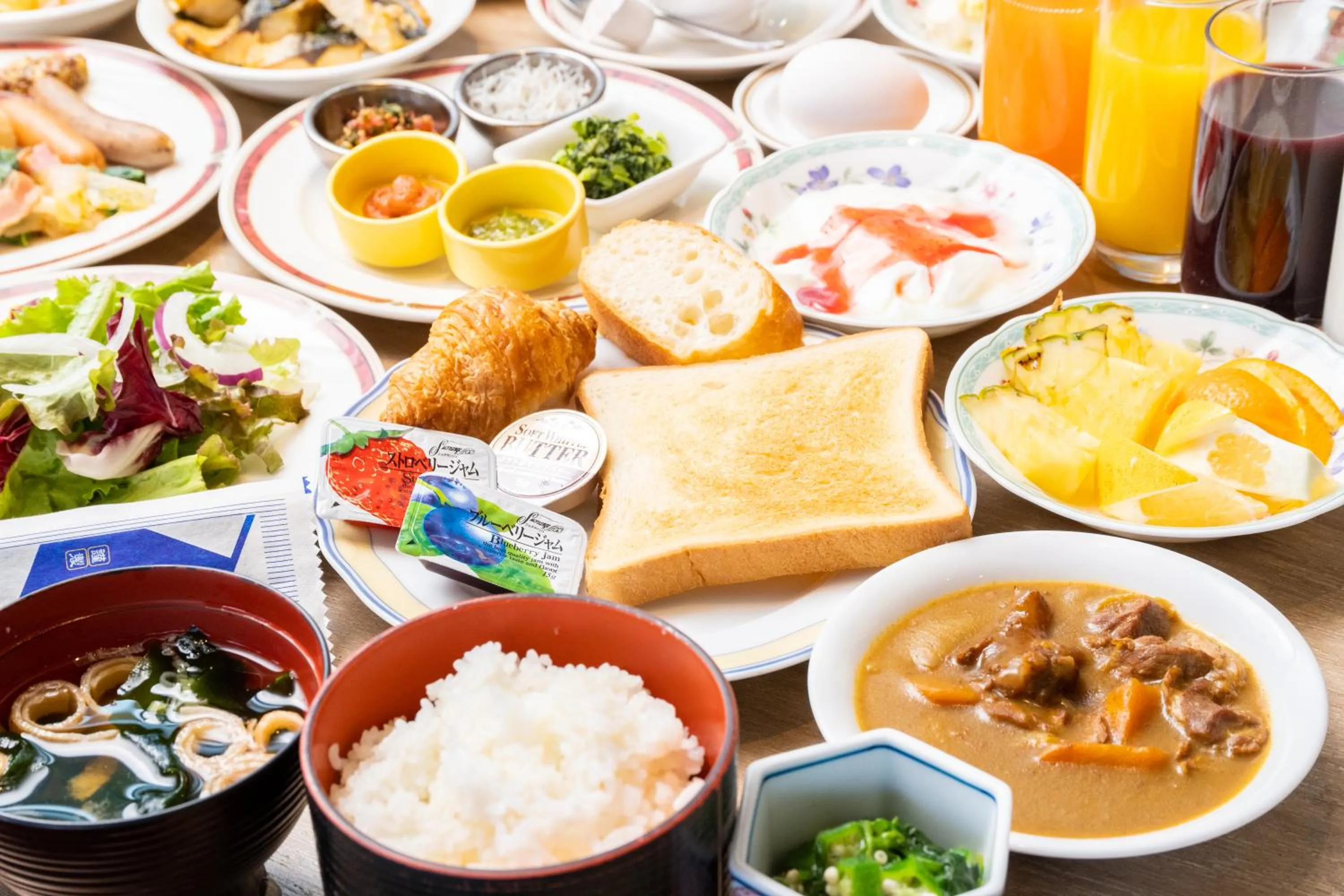 Food in Hotel Terrace The Square Hitachi