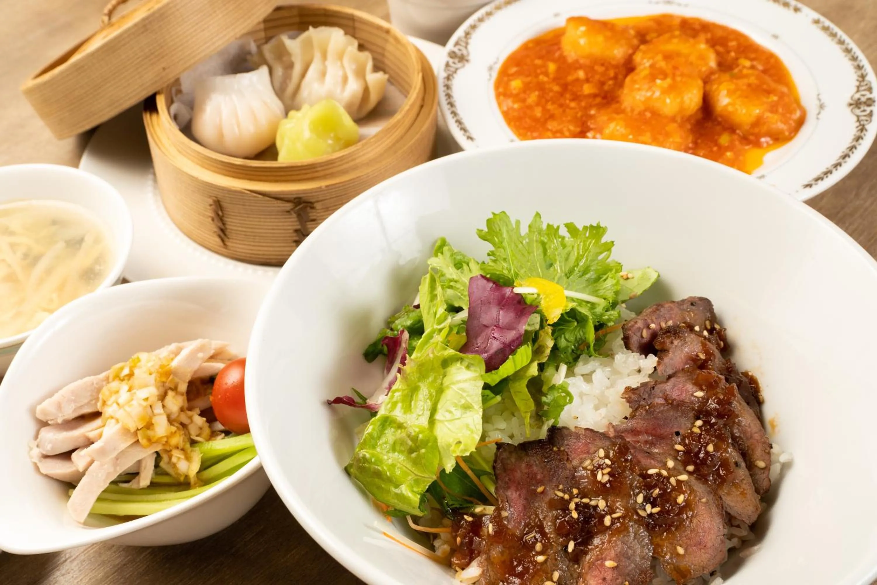 Food in Hotel Terrace The Square Hitachi