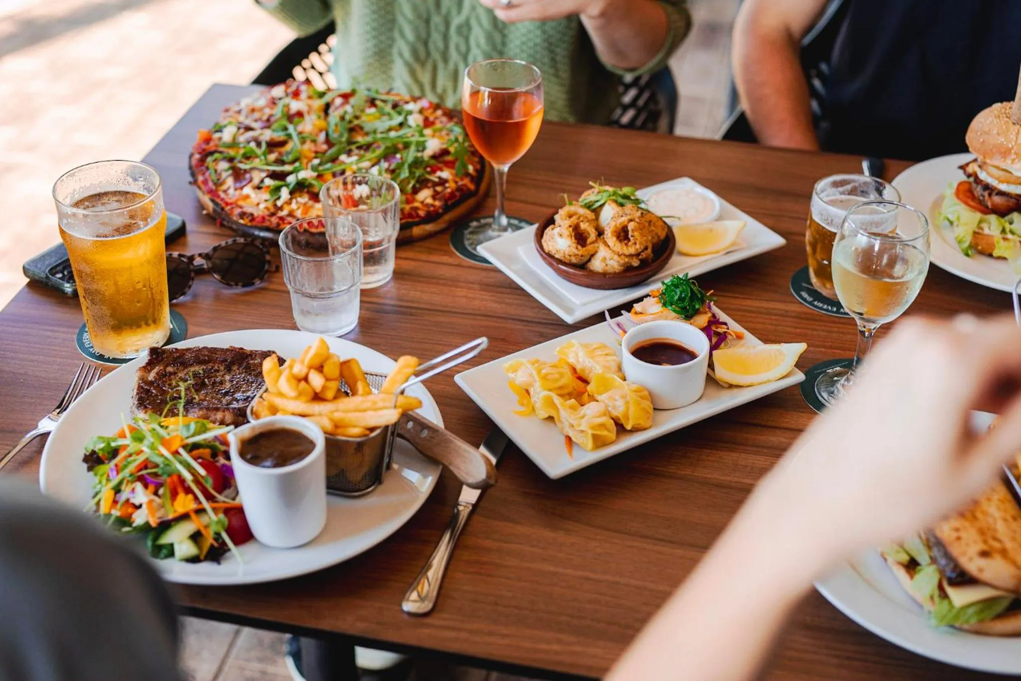 Meals in Bremer Bay Resort