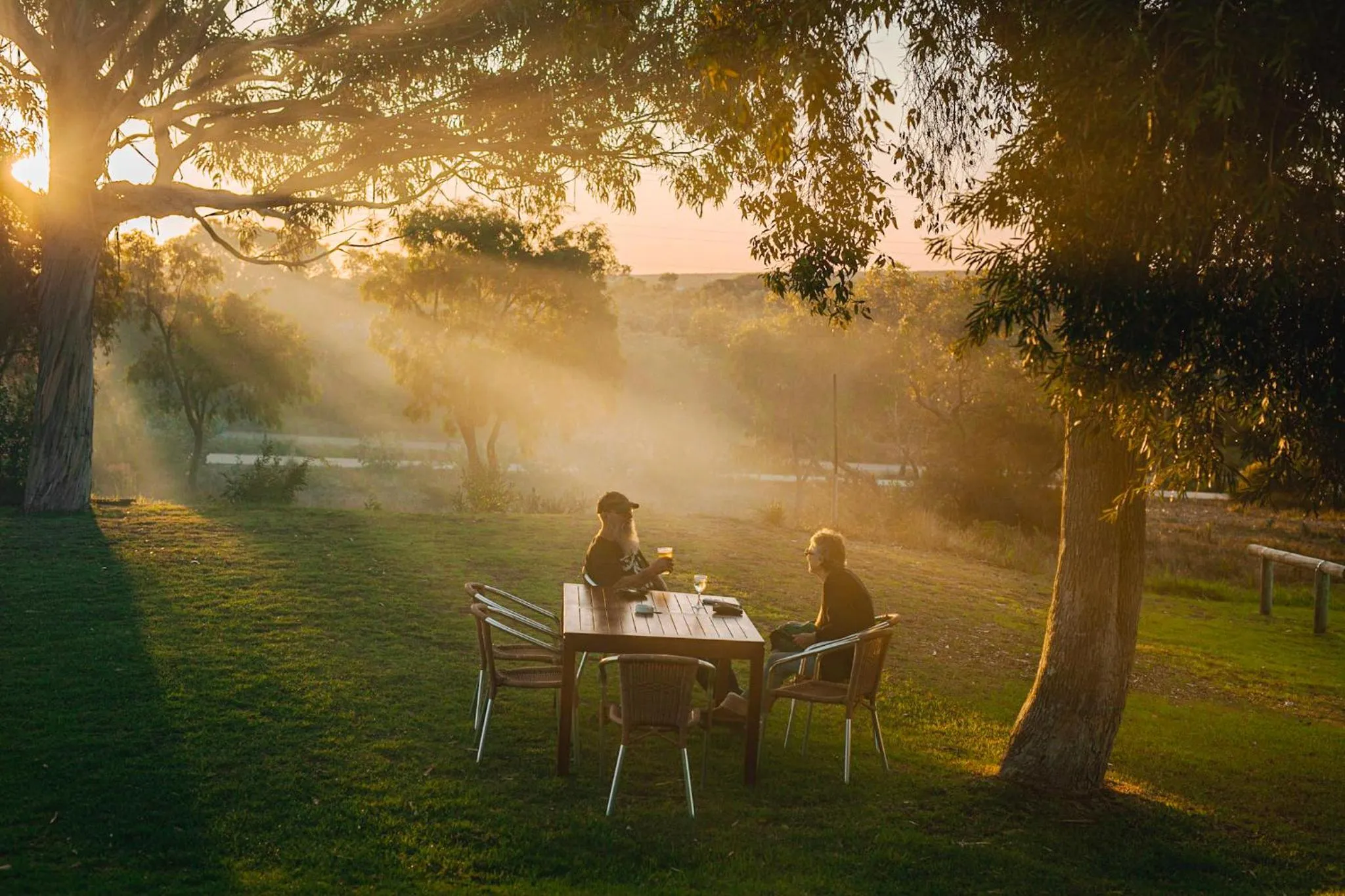 Seating area in Bremer Bay Resort
