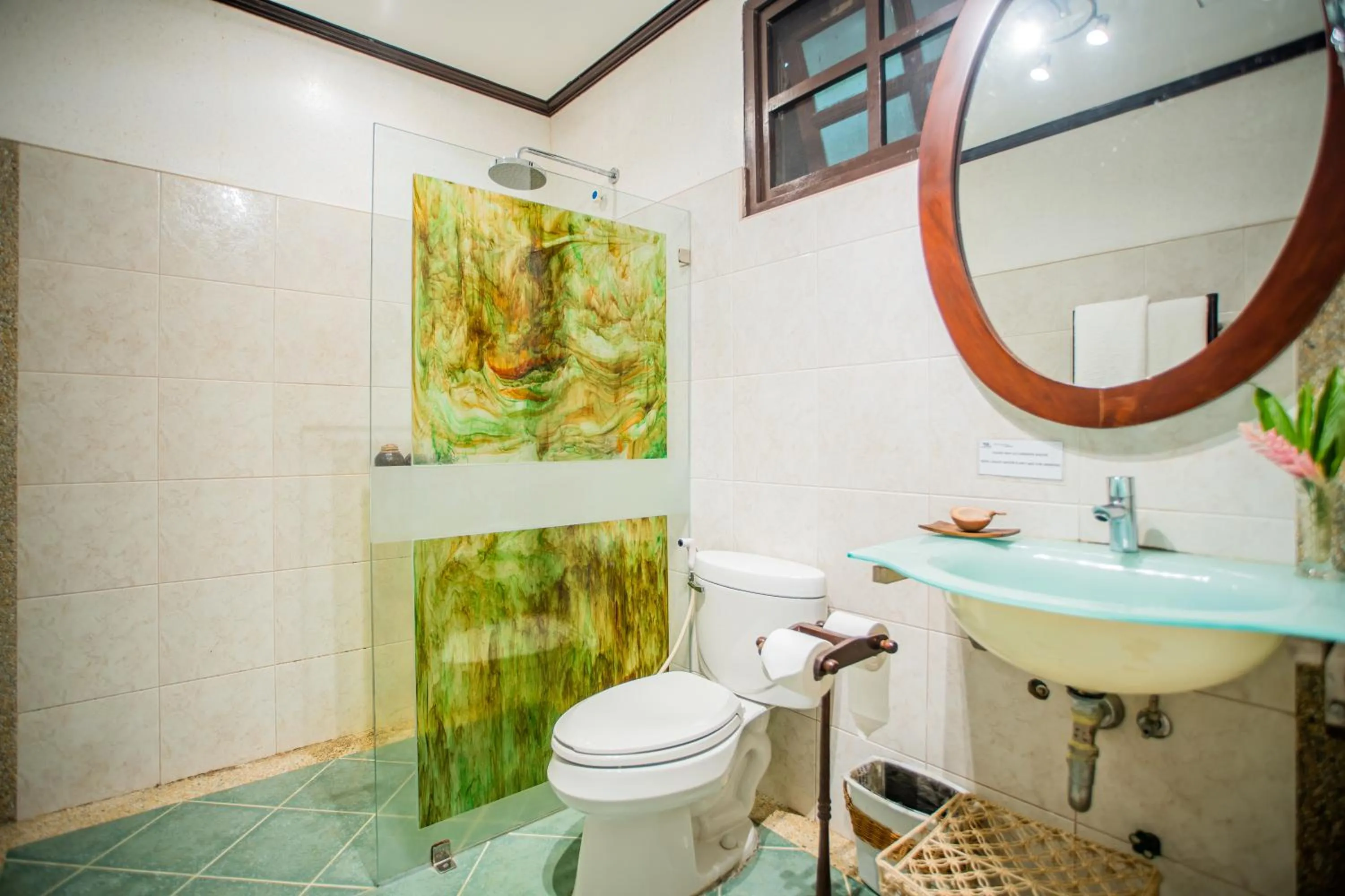 Shower in Club Agutaya