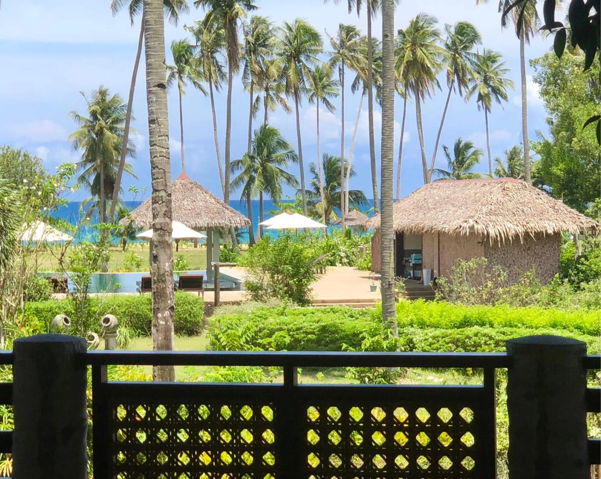 Swimming pool in Club Agutaya
