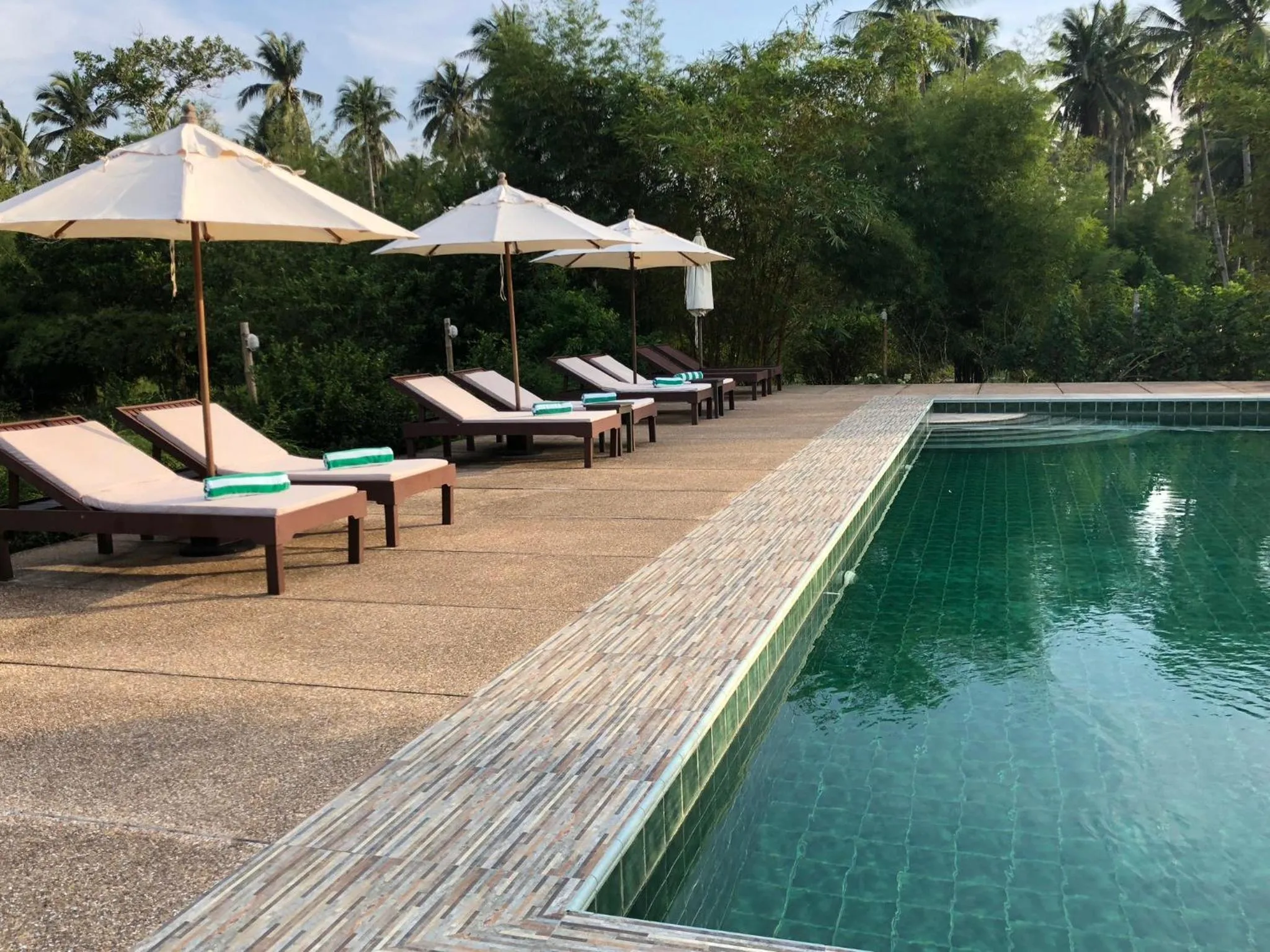 Swimming pool in Club Agutaya