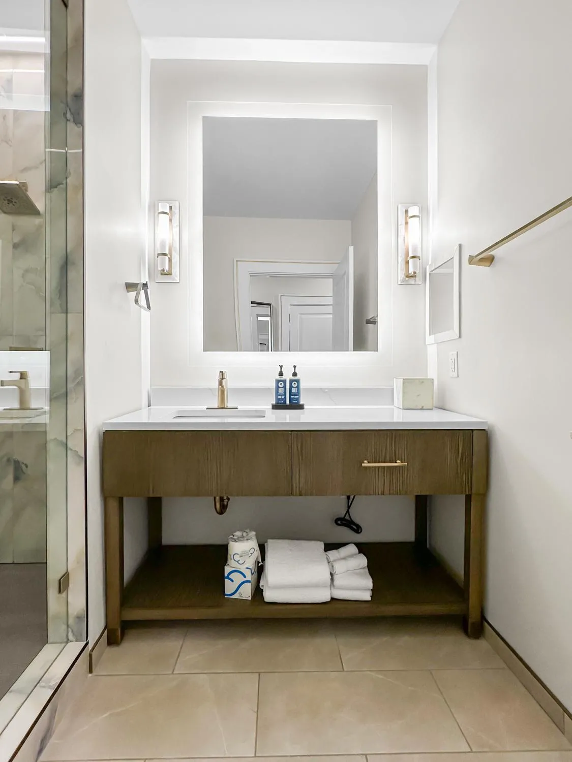 Bathroom in Harbor Suites at Harborwalk Village