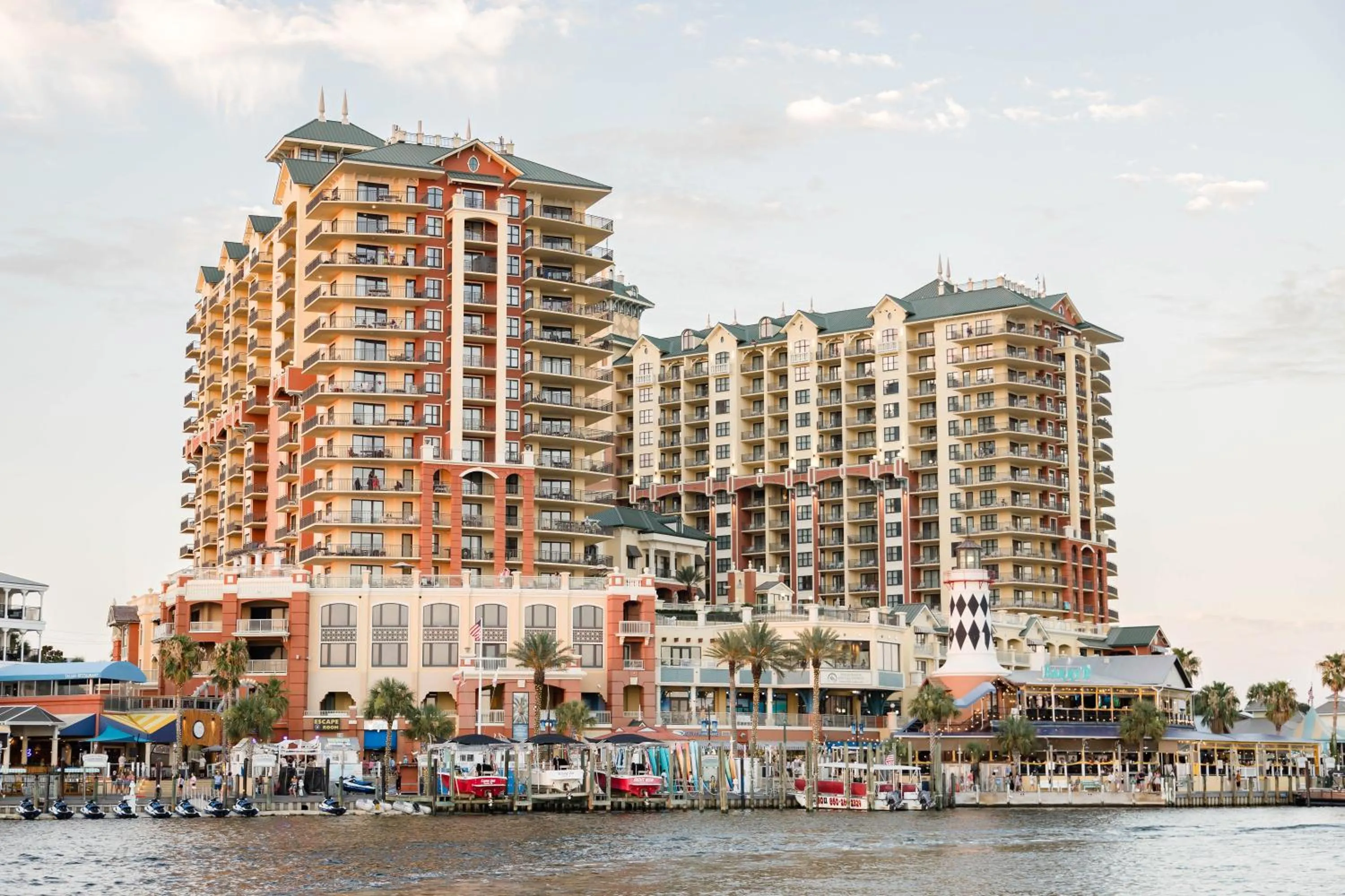 Property building in Harbor Suites at Harborwalk Village