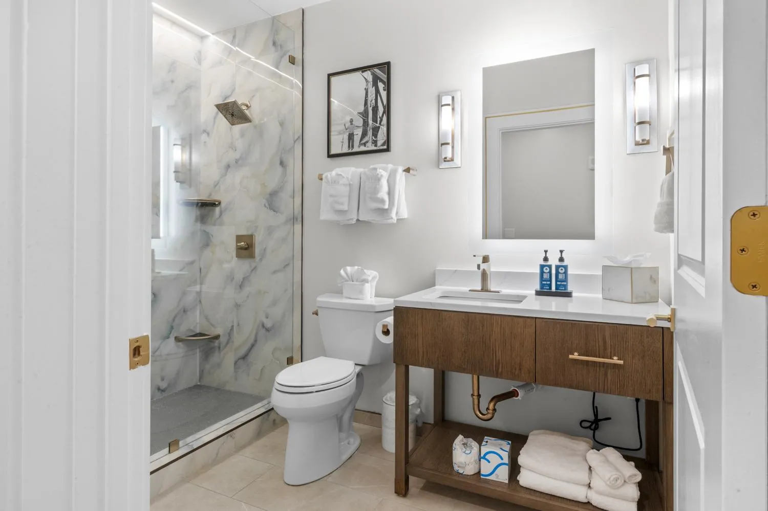 Bathroom in Harbor Suites at Harborwalk Village