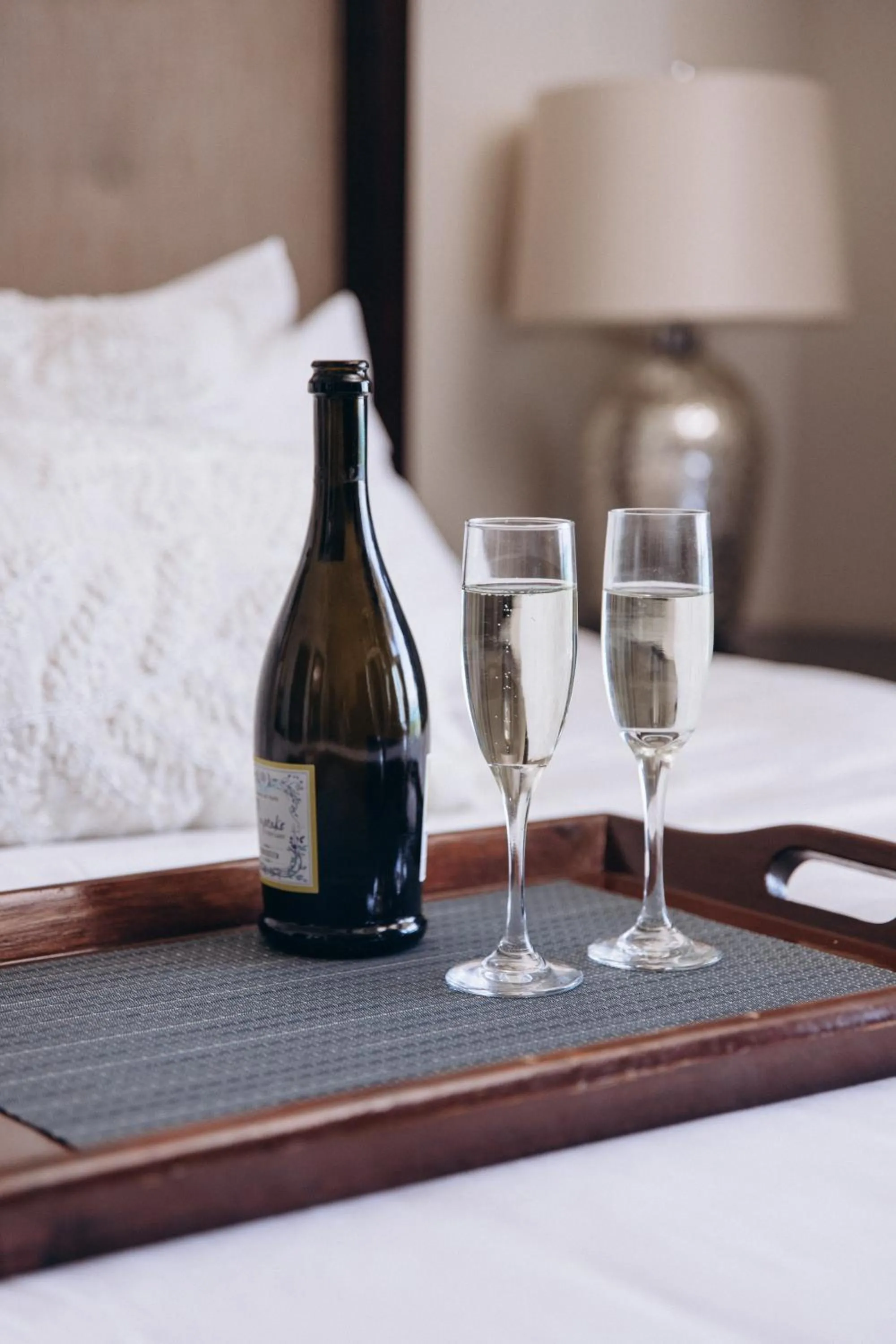 Drinks, Bed in Harbor Suites at Harborwalk Village