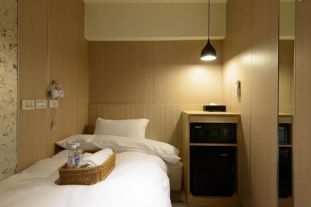 Bed in Poshpacker Hotel