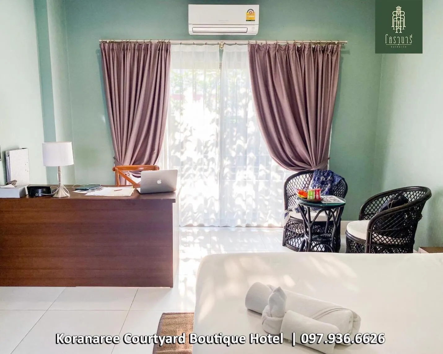 Photo of the whole room in Koranaree Courtyard Boutique Hotel