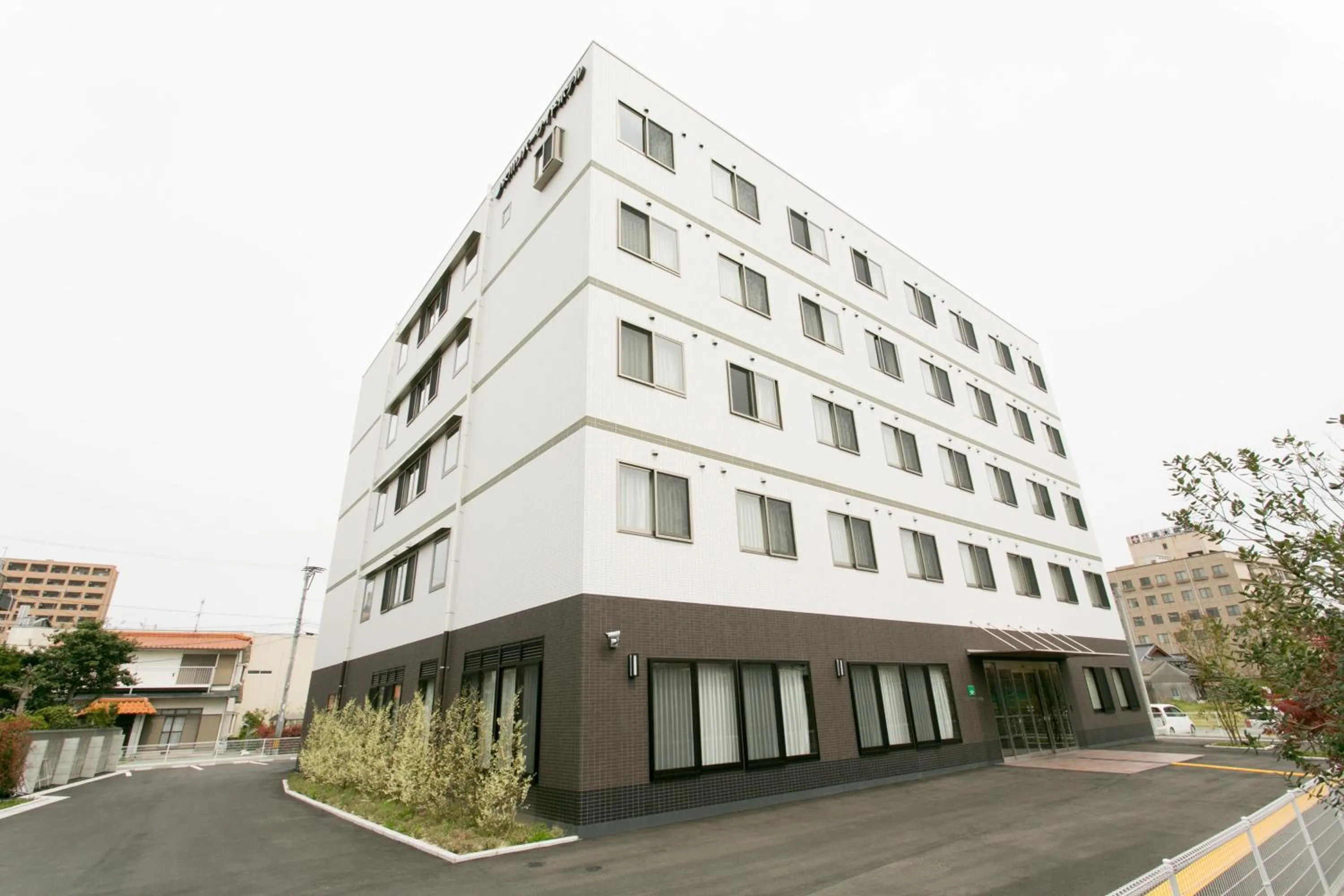 Facade/entrance in Okawa Riverside Hotel