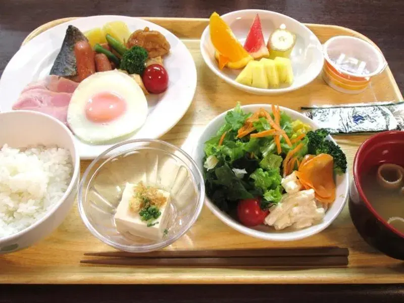 Breakfast in Okawa Riverside Hotel Breakfast in Okawa Riverside Hotel