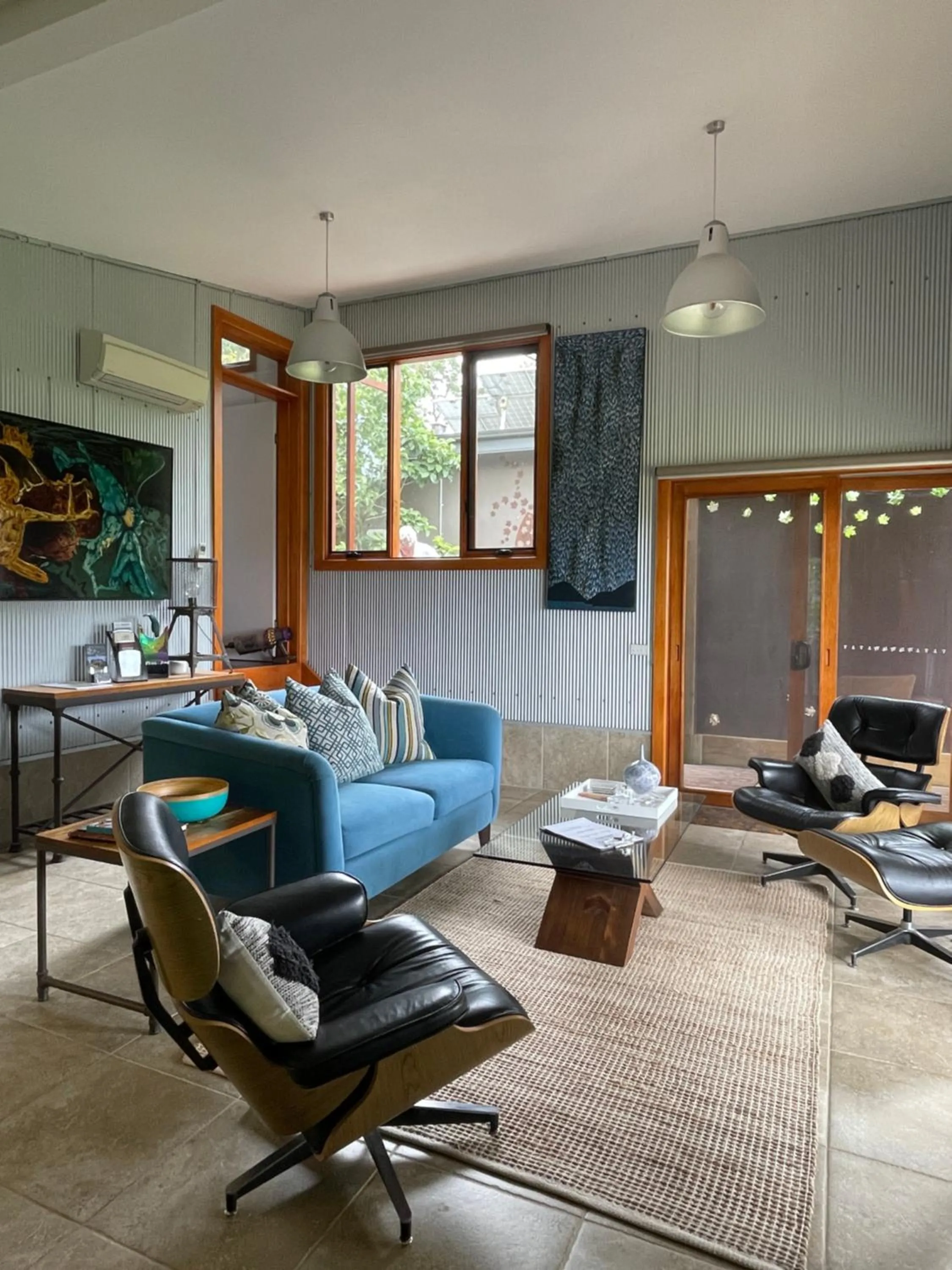 Living room in The Studio - Yarra Valley