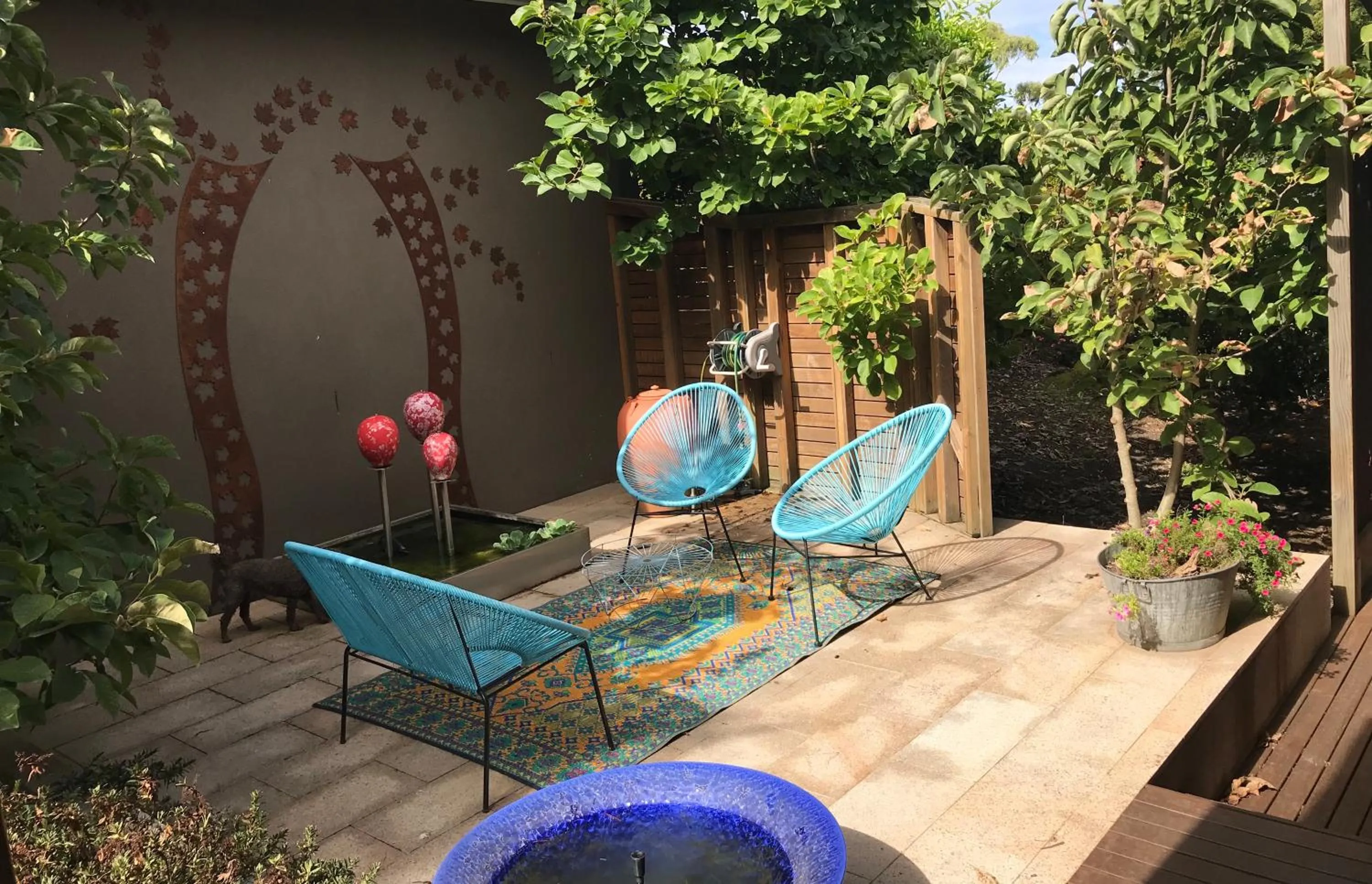 Patio in The Studio - Yarra Valley