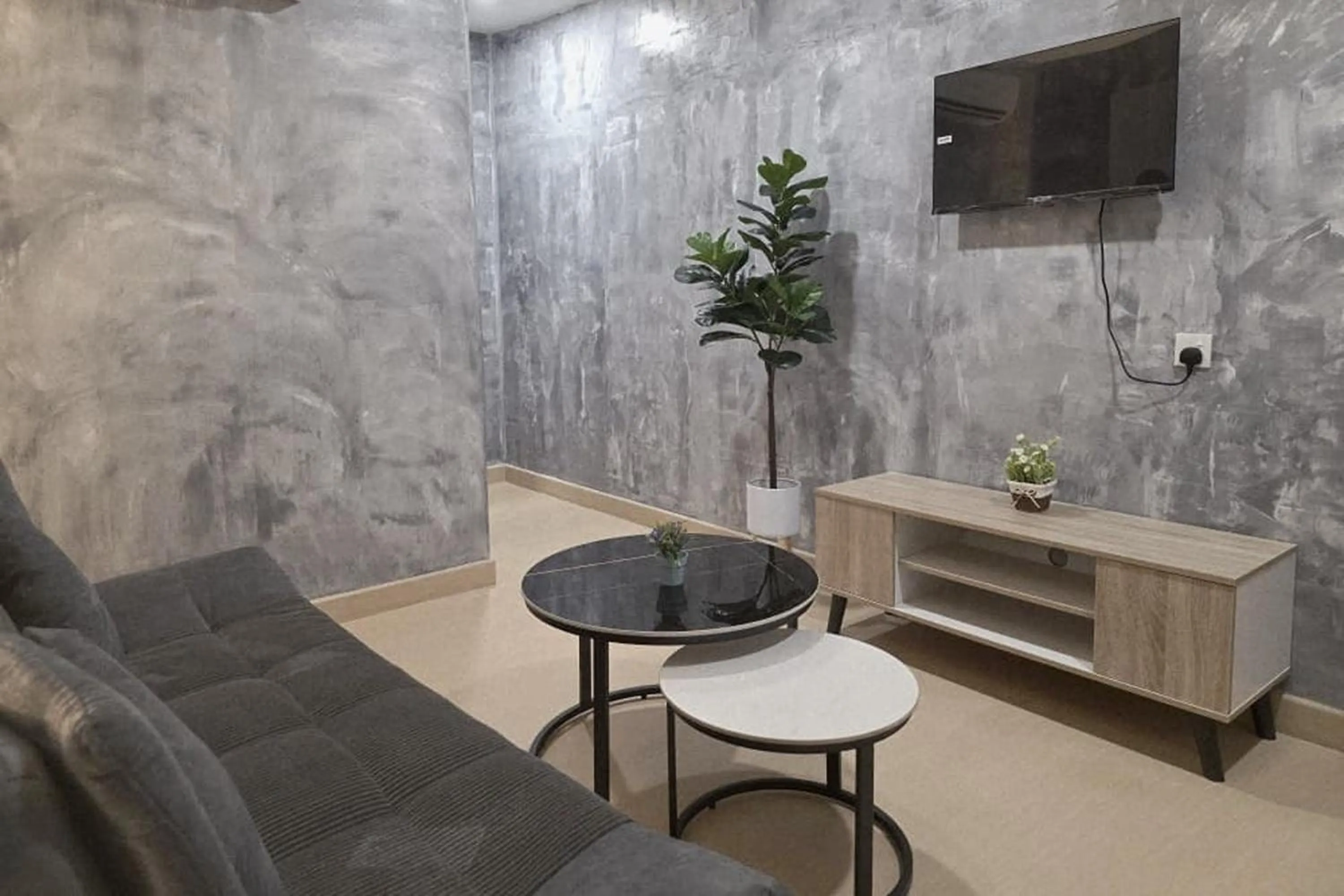 Seating area in The Cozy Hotel