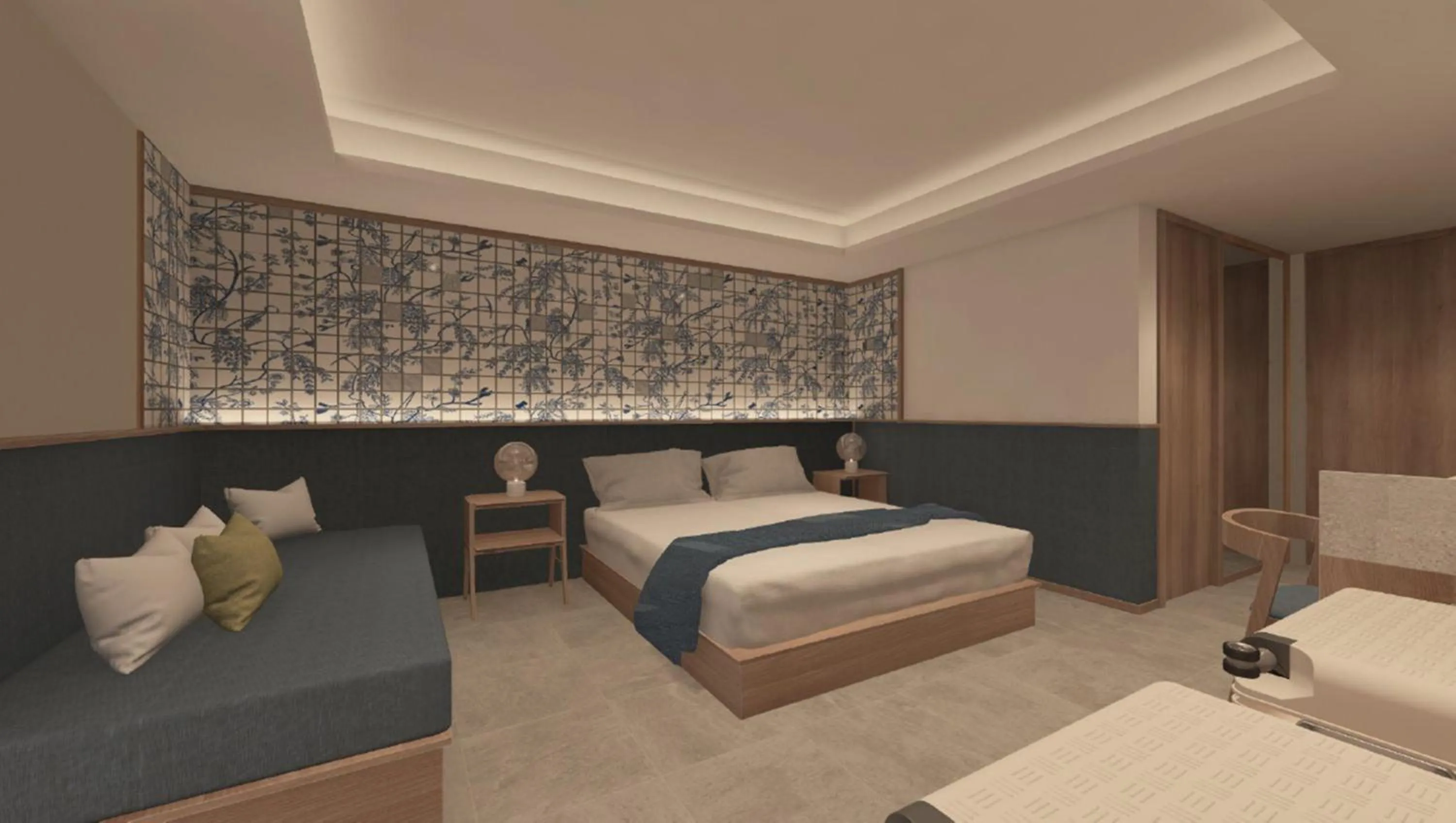 Bedroom, Bed in Myneris Hotel, Phuket Karon Beach