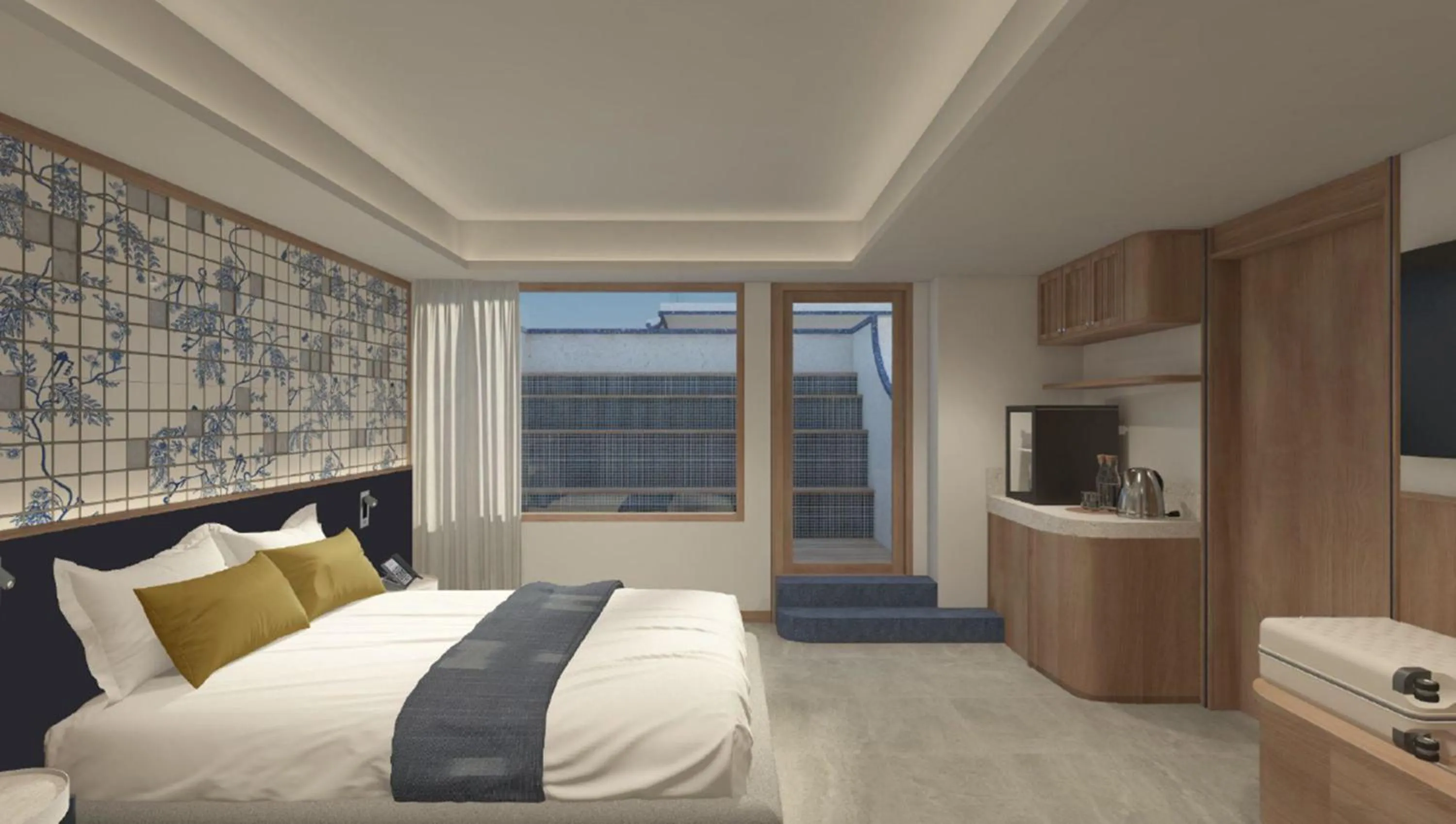 Bedroom, Bed in Myneris Hotel, Phuket Karon Beach