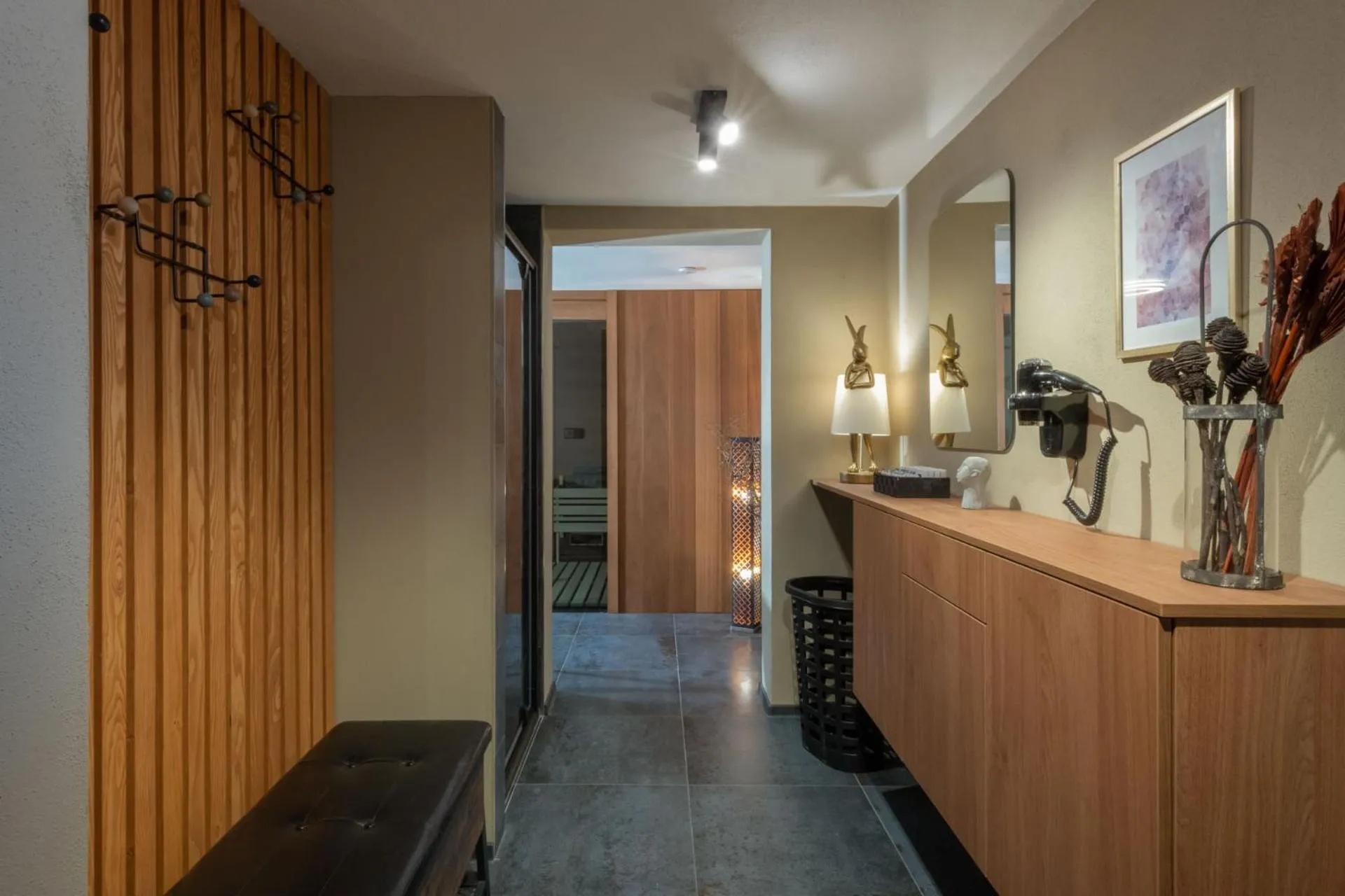 Sauna in Redfoxapartment Central