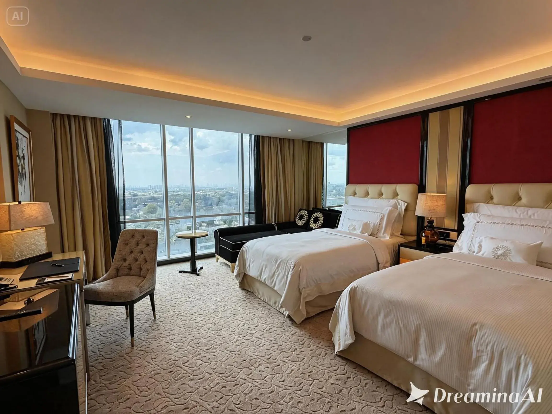 Deluxe Double or Twin Room in Trans Hotel Jakarta Deluxe Double or Twin Room in Trans Hotel Jakarta