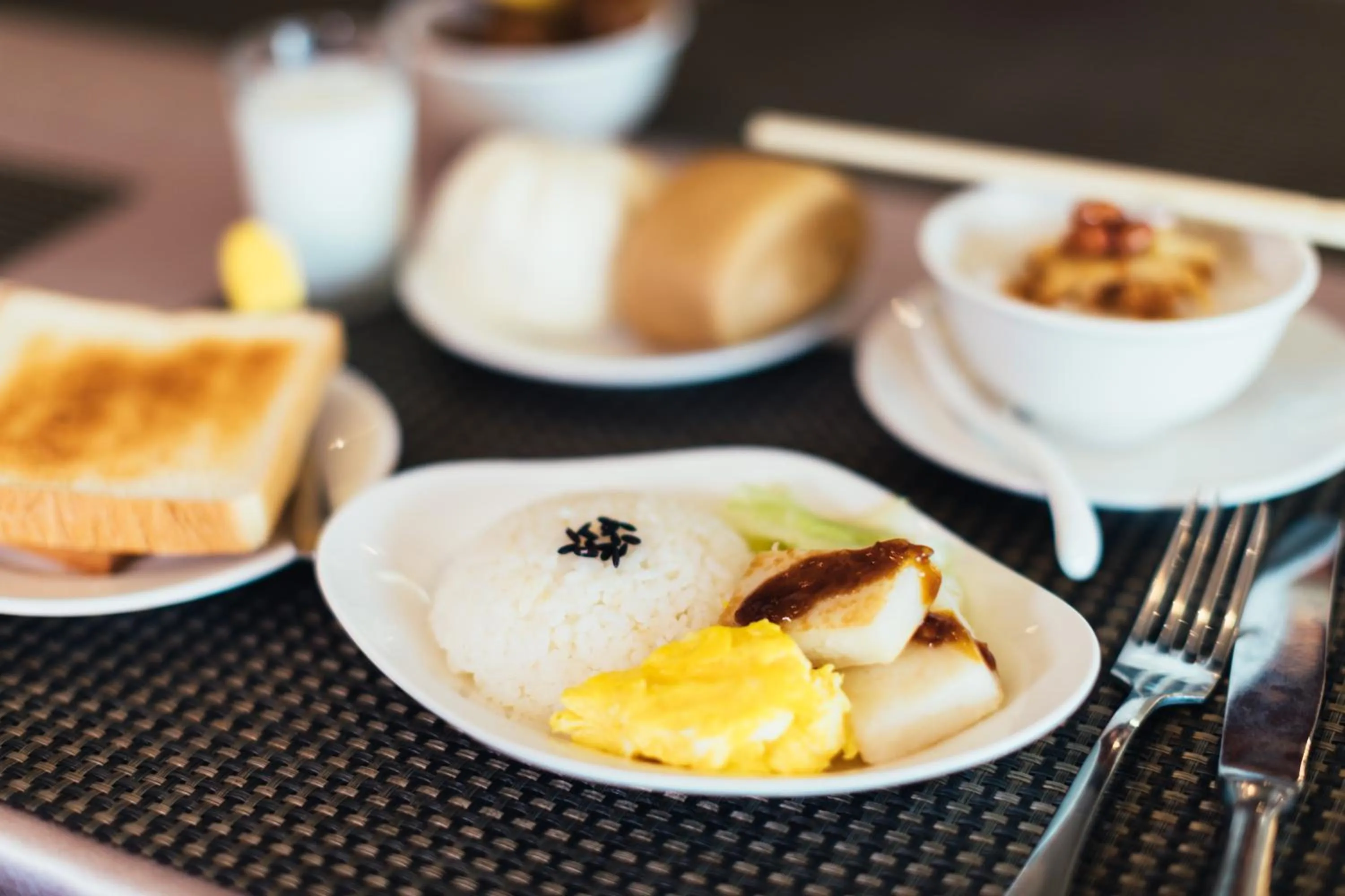 Buffet breakfast in Yago Inn