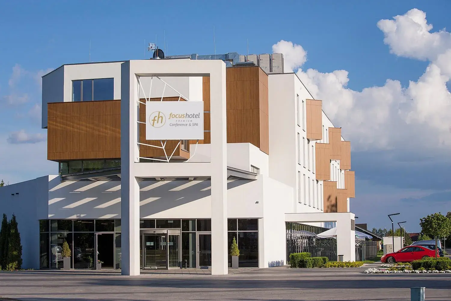 Property building in Focus Hotel Premium Lublin Conference & SPA Property building in Focus Hotel Premium Lublin Conference & SPA