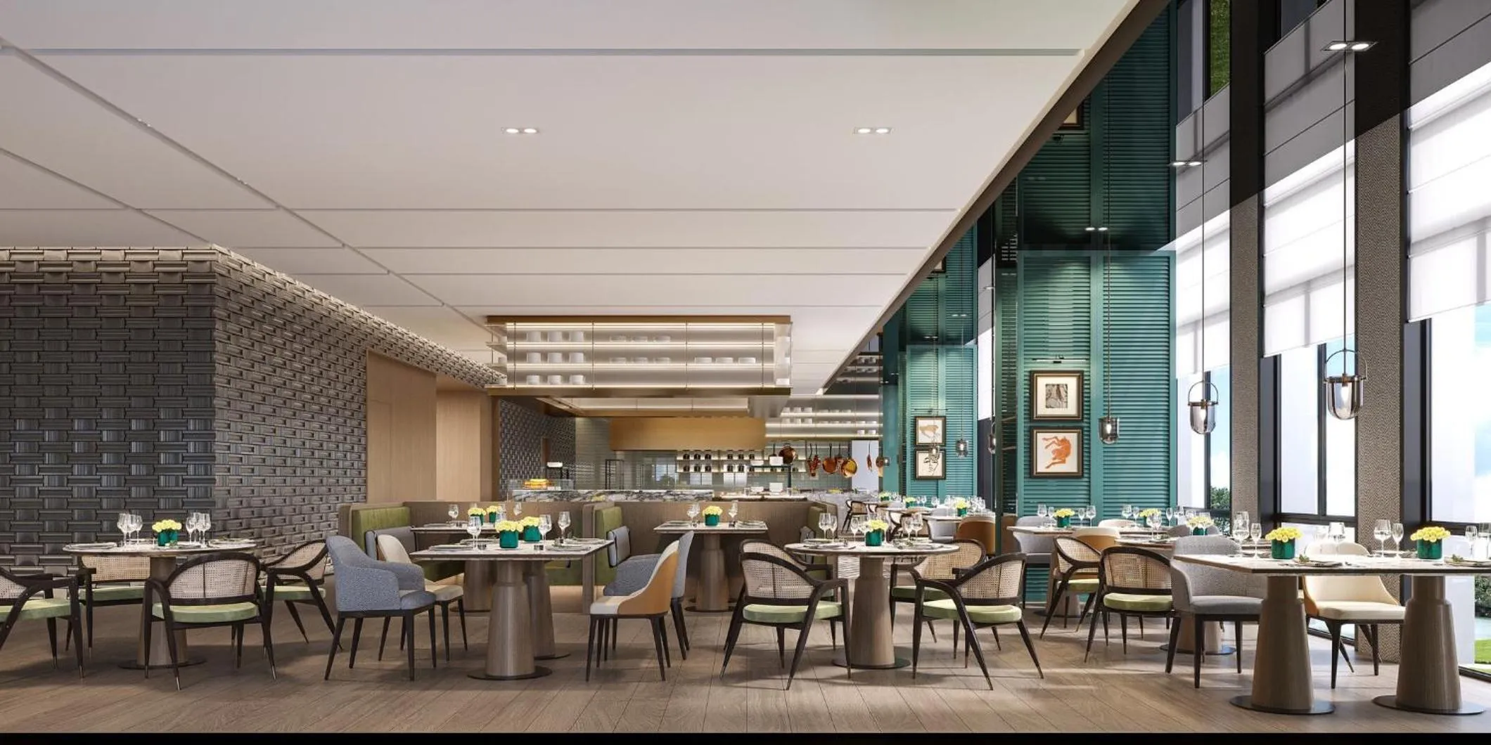 Restaurant/places to eat in Holiday Inn Beijing Daxing Centre by IHG