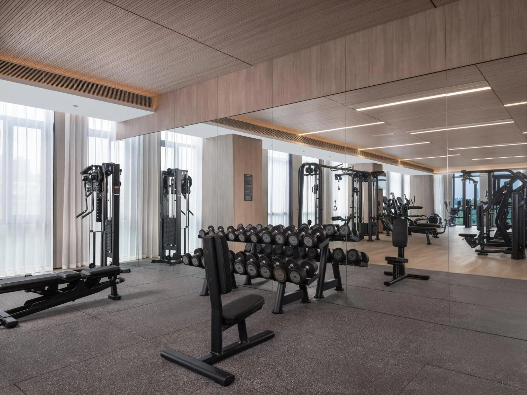 Fitness centre/facilities in Holiday Inn Beijing Daxing Centre by IHG